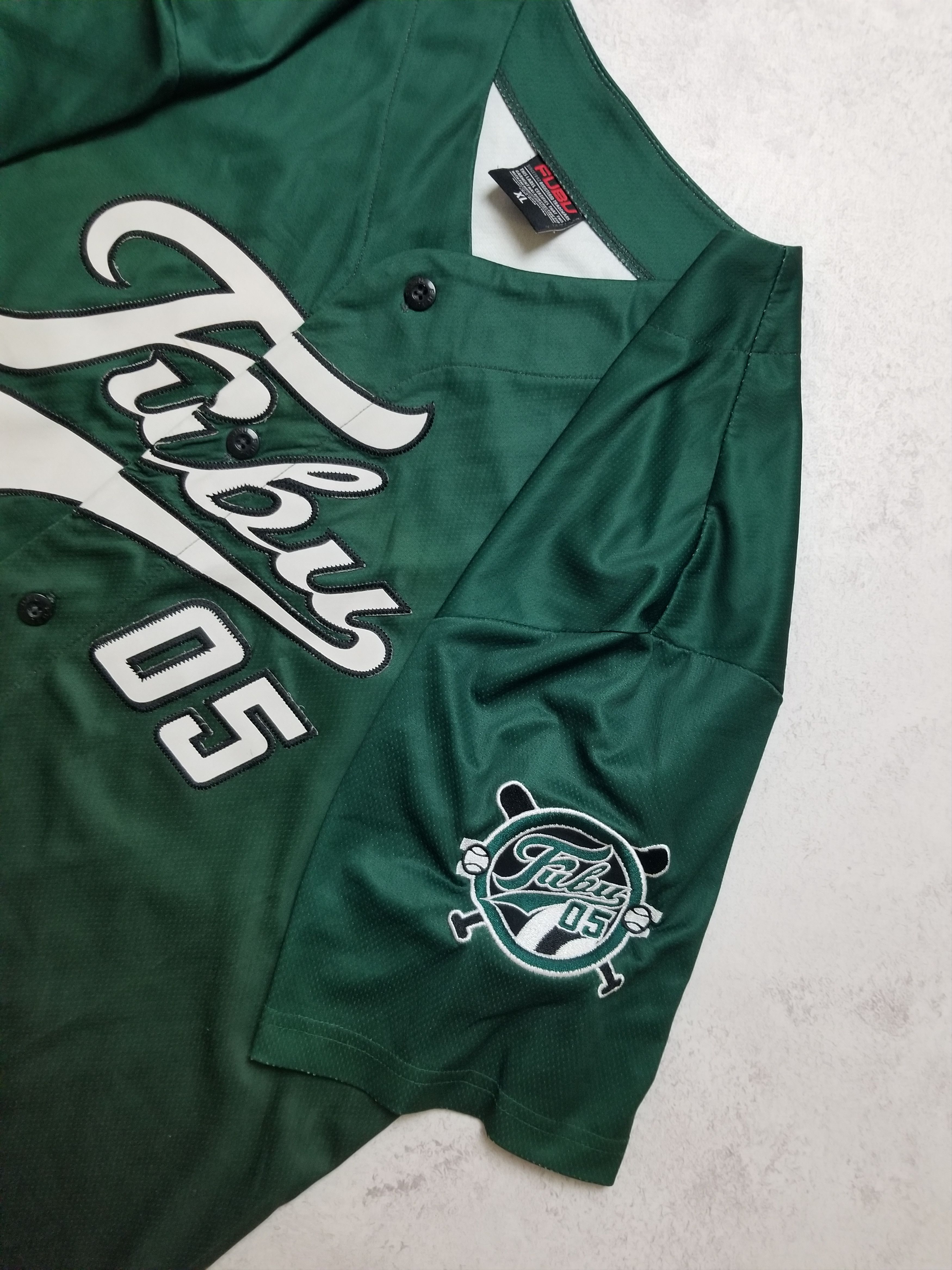 Fubu Vintage 90s FUBU Baseball Jersey Shirt Y2k 2000s Hip Hop Rap Size US XL / EU 56 / 4 - 9 Thumbnail