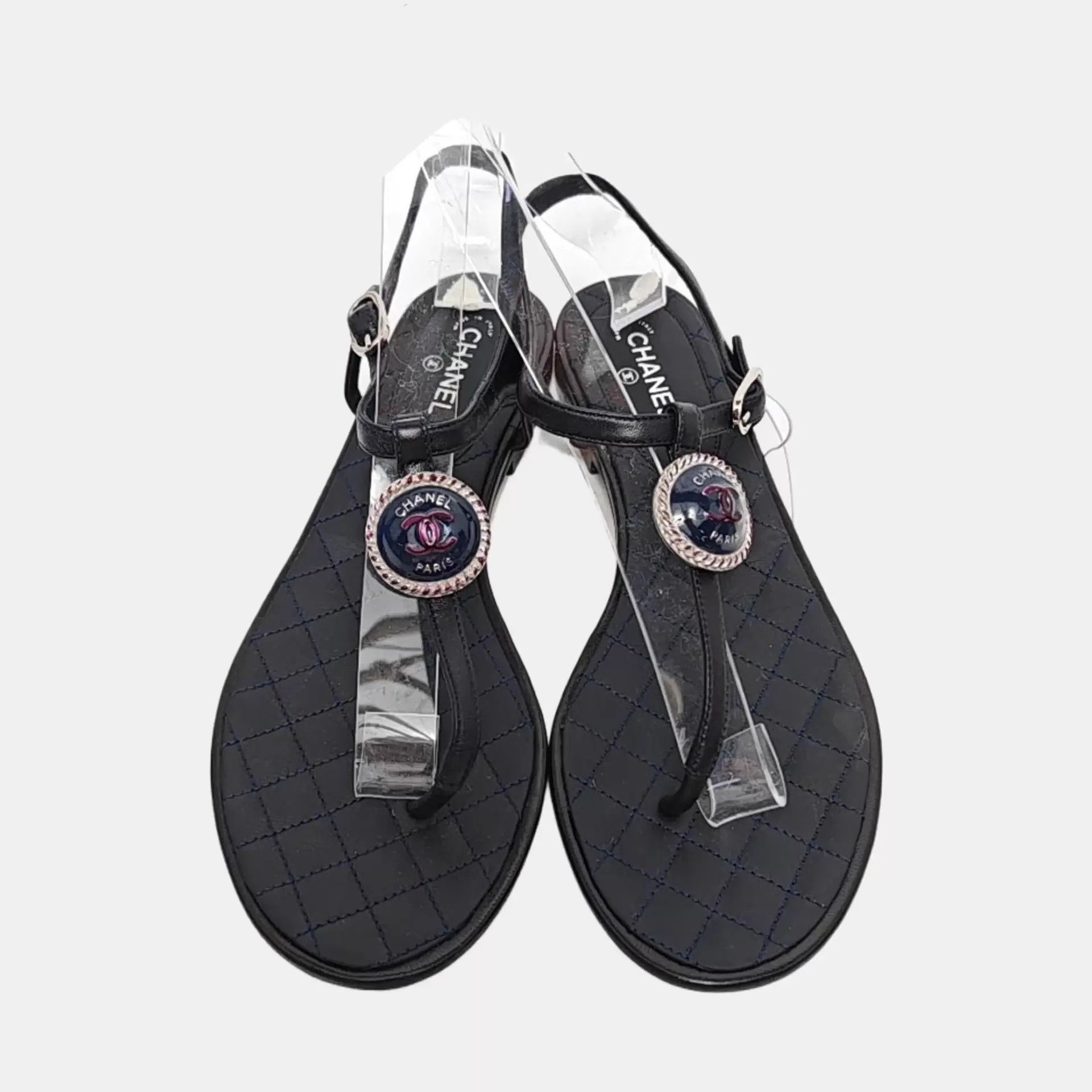 Chanel Chanel Sandals 38 Size US 7.5 / IT 37.5 - 1 Thumbnail