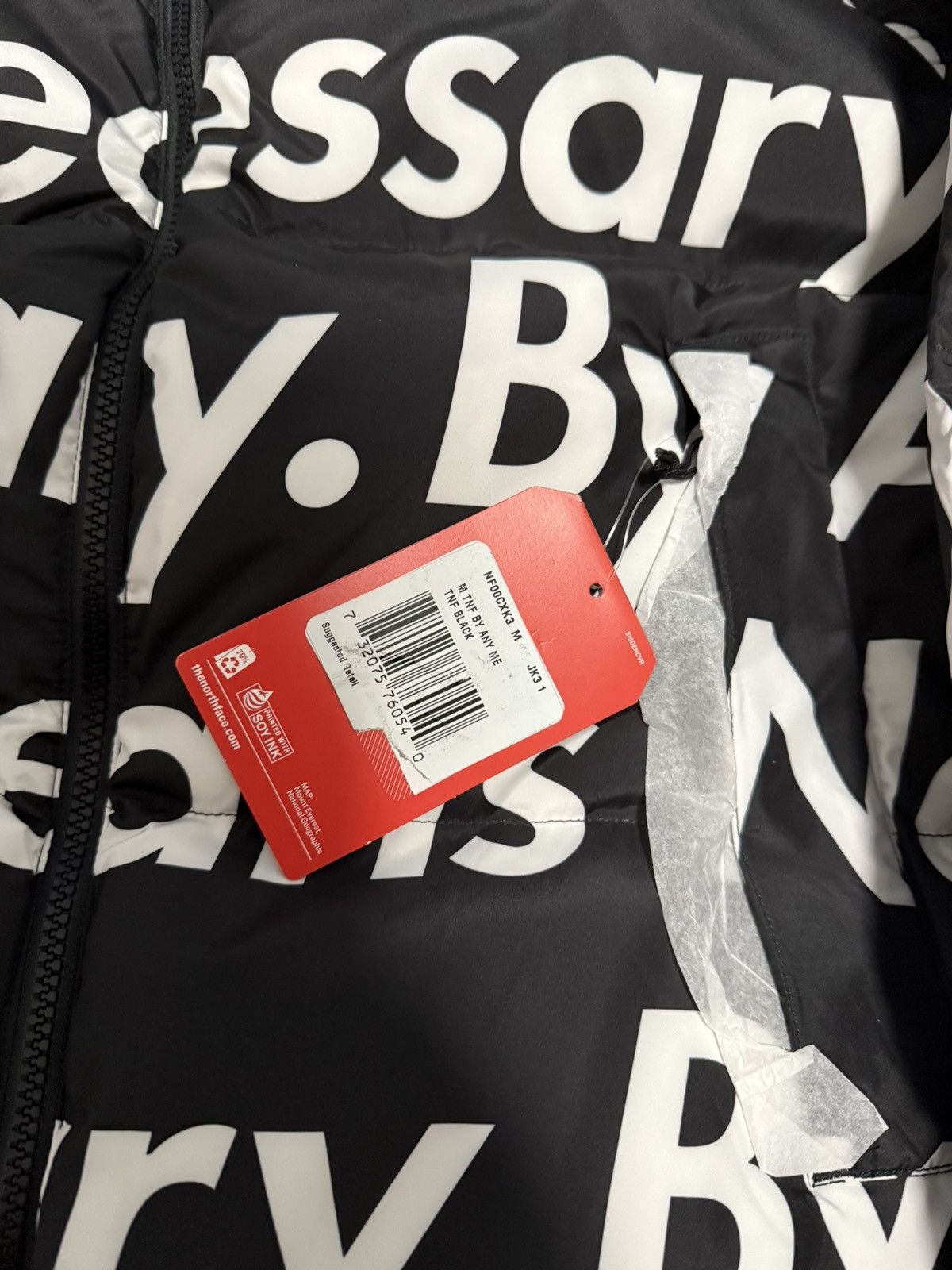 Supreme × The North Face Supreme tnf north face black bamn by any means nuptse jacket Size US M / EU 48-50 / 2 - 4 Thumbnail