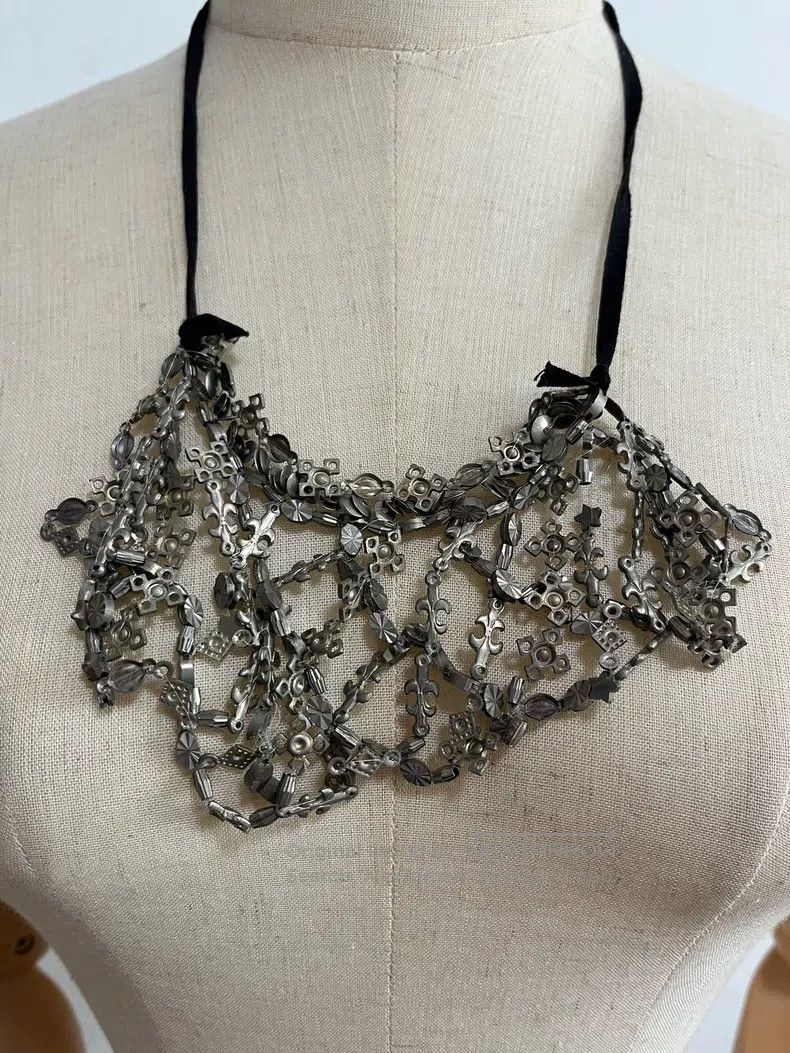 Ann Demeulemeester ANN DEMEULEMEESTER Handmade metal accessory necklace Size ONE SIZE - 7 Thumbnail