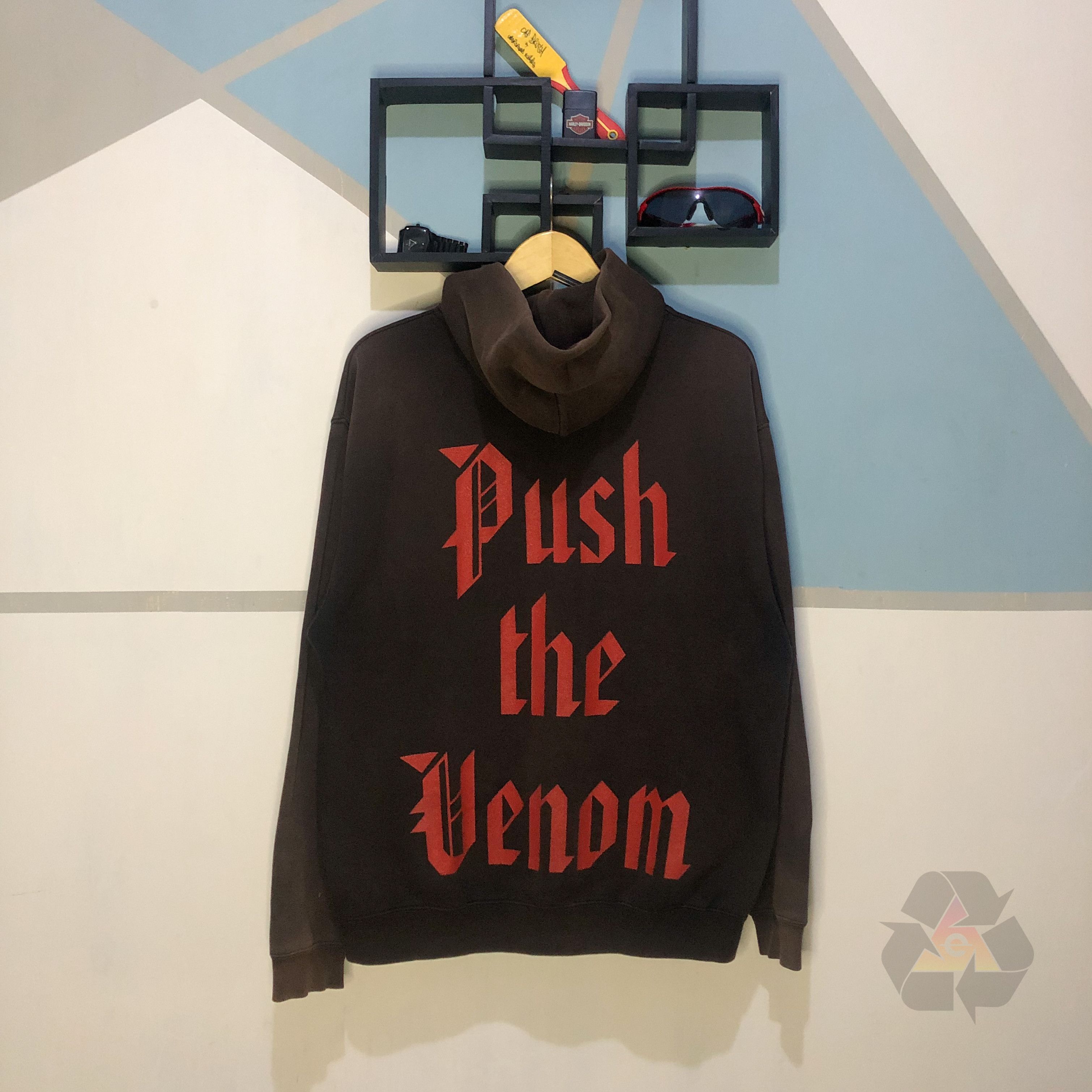 Band Tees Vintage Kataklysm Push The Venom Y2K Zip Hoodie Size US L / EU 52-54 / 3 - 13 Thumbnail