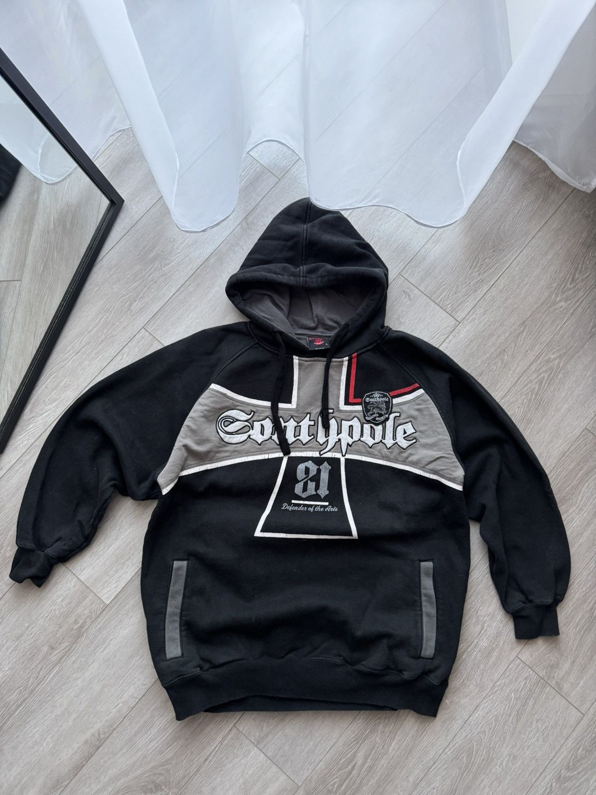 Southpole OVERSIZED VINTAGE SOUTHPOLE HOODIE Size US L / EU 52-54 / 3 - 1 Thumbnail