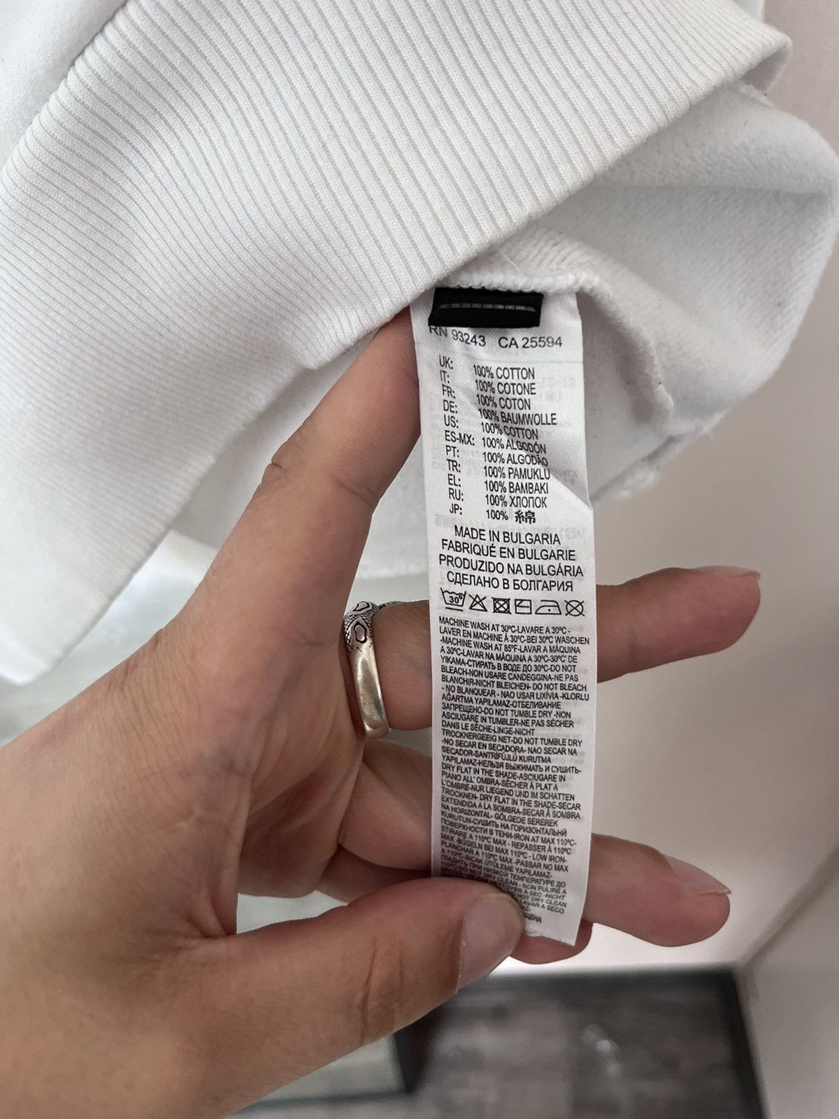 Diesel Diesel Sweatshirt Big Logo Denim Division Pullover Size XS Size US XS / EU 42 / 0 - 12 Thumbnail
