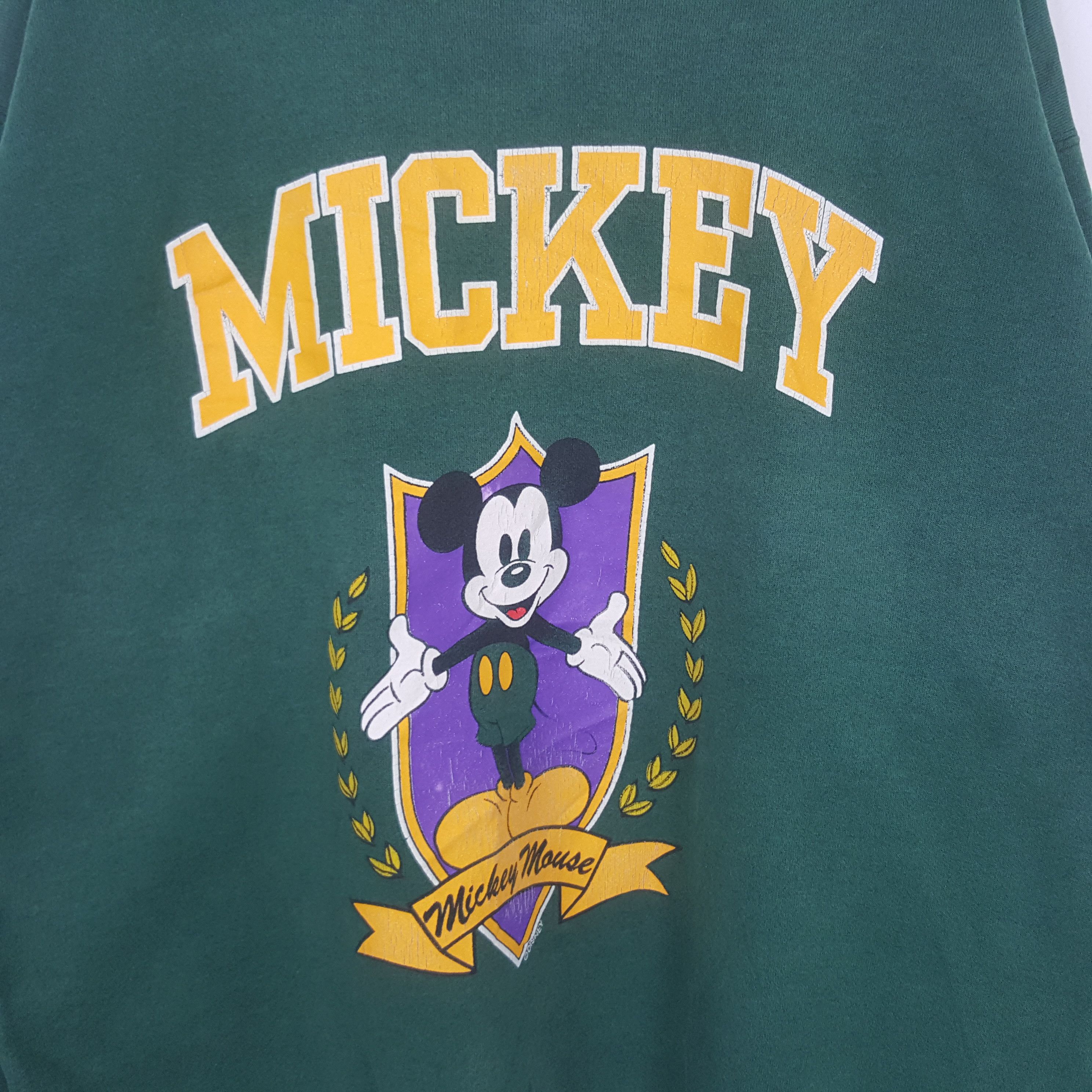 Hanes Vintage Mickey Mouse Disney Cartoon Sweatshirt RR6 Size US XL / EU 56 / 4 - 2 Thumbnail