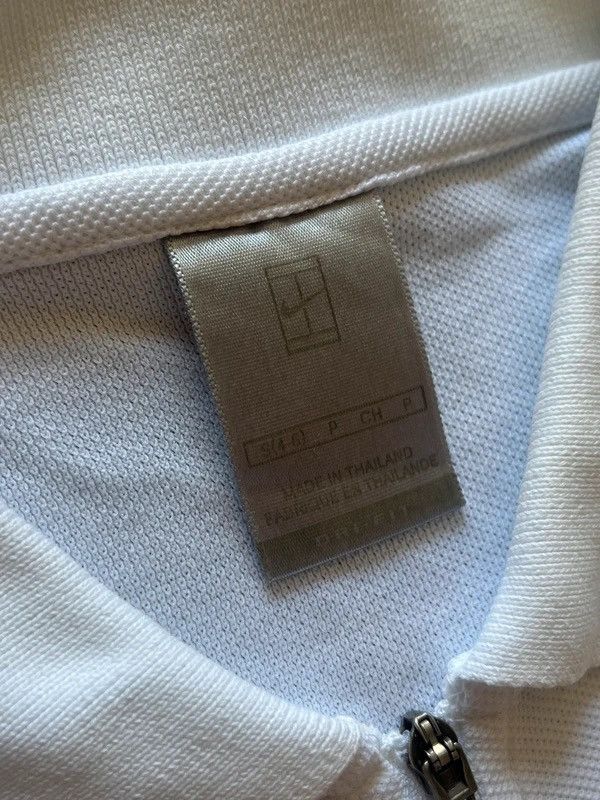 Nike Nike Sz S Tennis Cour 2001 Rare Polo Shirt Navy White Size S / US 4 / IT 40 - 4 Thumbnail