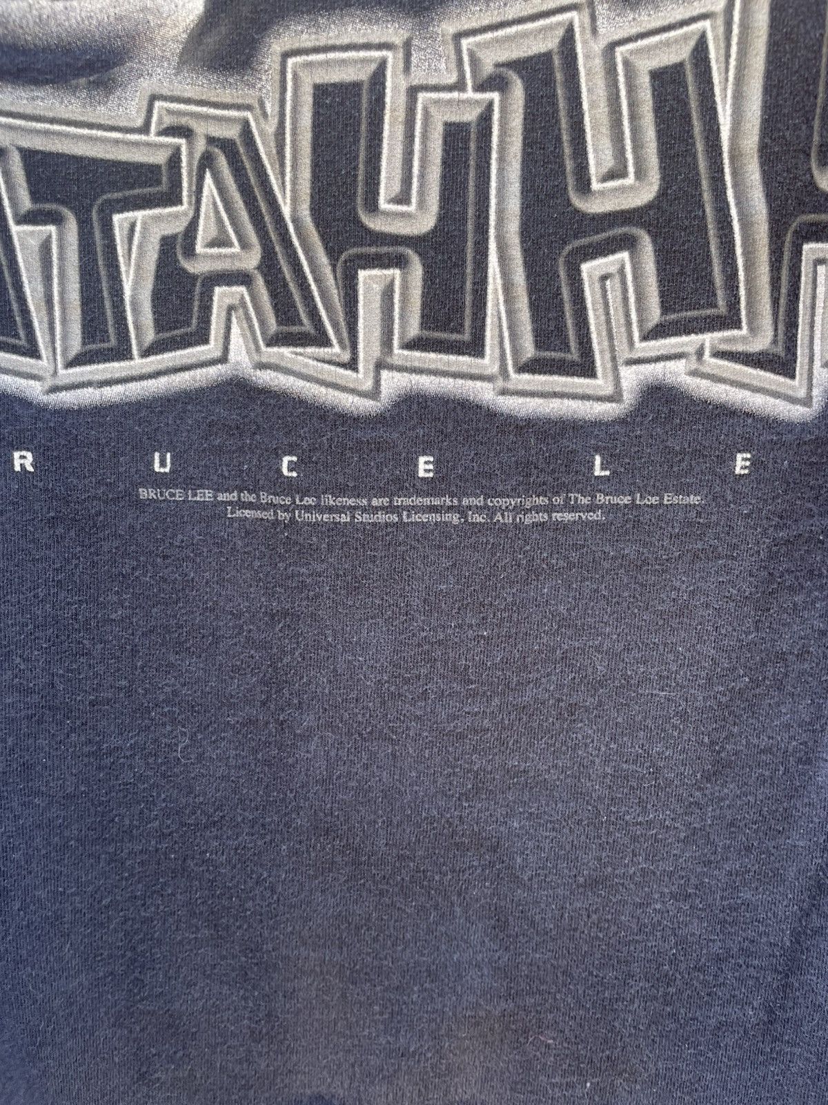 AAA Vintage 2000s Bruce Lee Movie Promo Black Men’s Size XXL Size US XXL / EU 58 / 5 - 10 Thumbnail