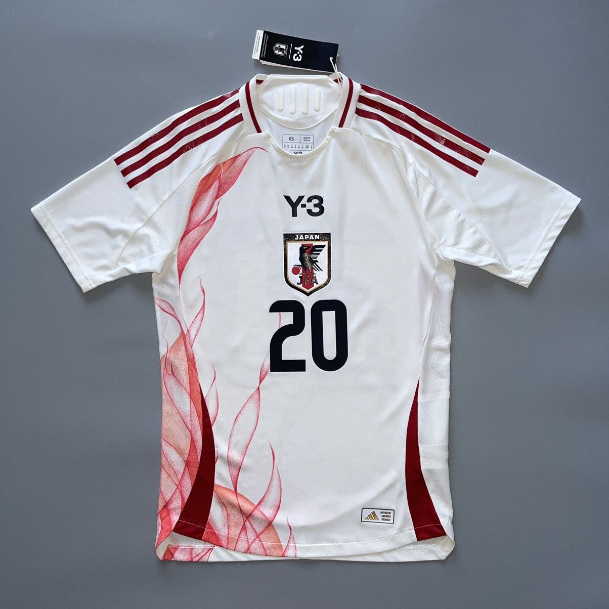 Adidas × Vintage NWT JAPAN ADIDAS Y-3 2024 SOCCER AWAY JERSEY #20 KUBO Size US XS / EU 42 / 0 - 2 Thumbnail
