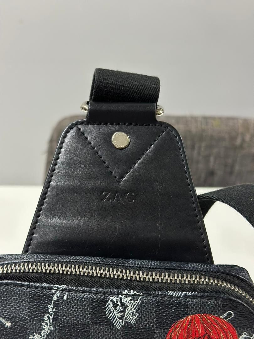 Louis Vuitton LOUIS VUITTON AVENUE DAMIER WORLD MAP GRAPHITE CANVAS SLING Size ONE SIZE - 8 Thumbnail