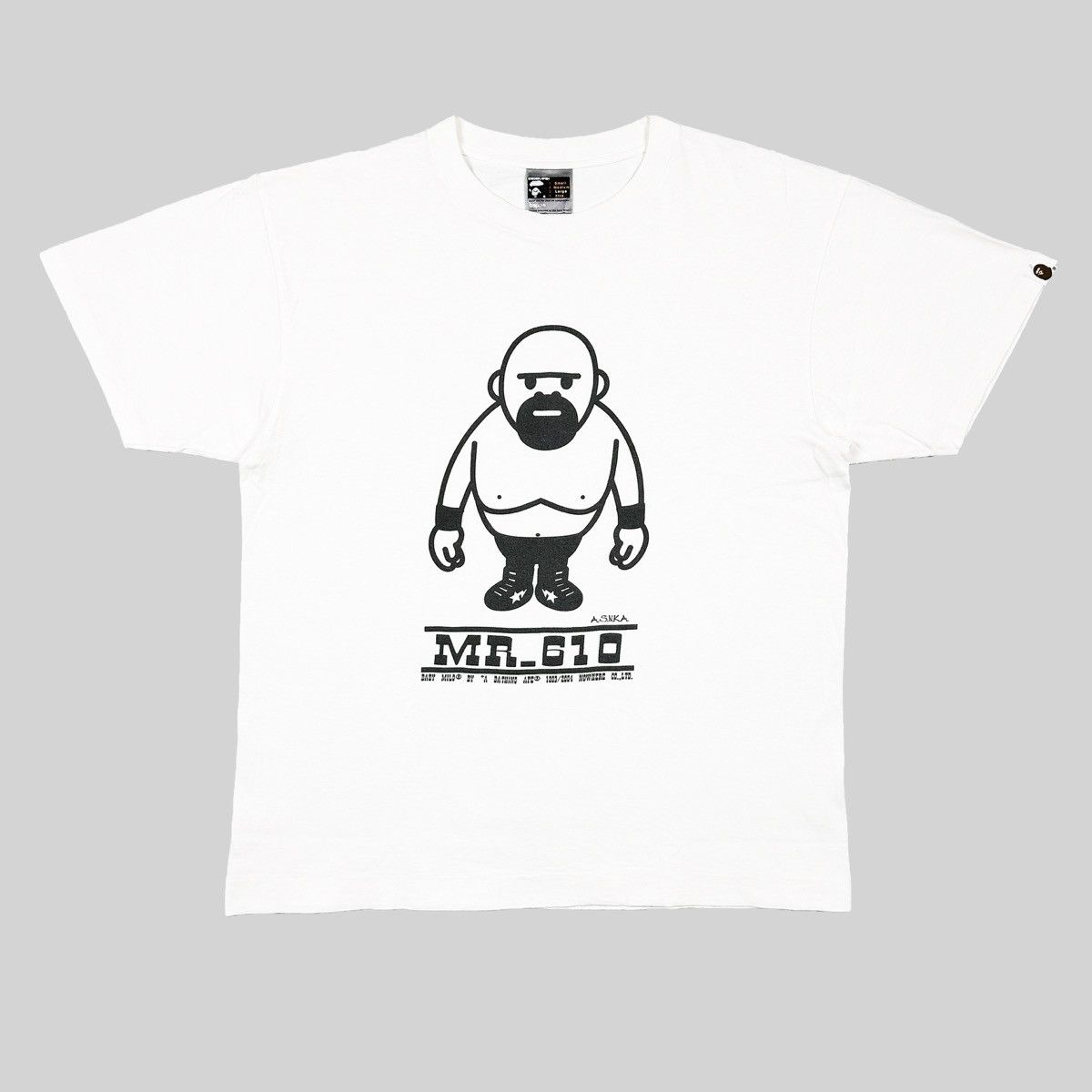 Bape Bape Pro Wrestler Mr 610 Keiji Muto Tee Size US L / EU 52-54 / 3 - 1 Thumbnail