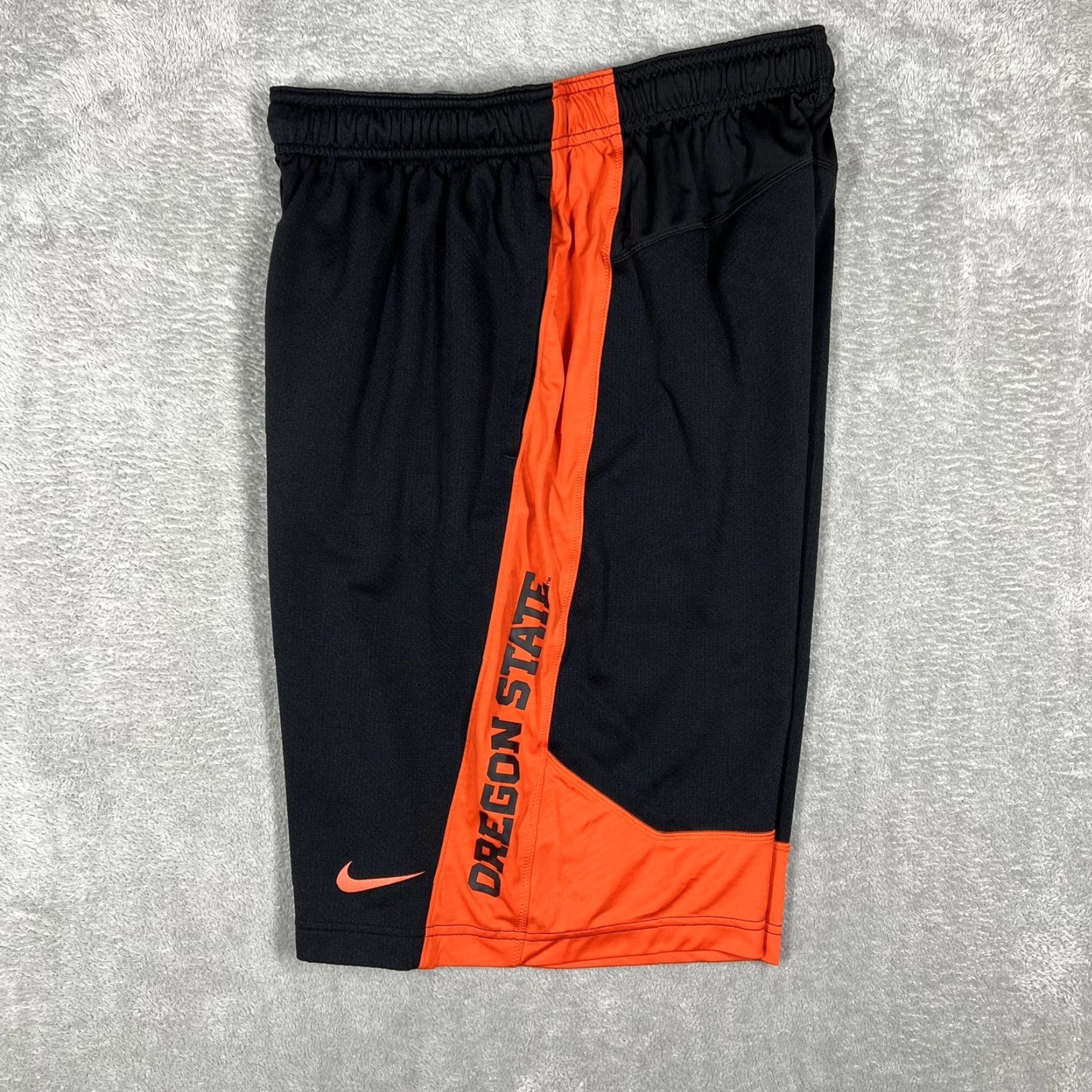 Nike Nike Oregon State Beavers Athletic Basketball Shorts Dri-Fit Mens Size Large Multicolor Pockets EUC Size US 33 - 5 Thumbnail