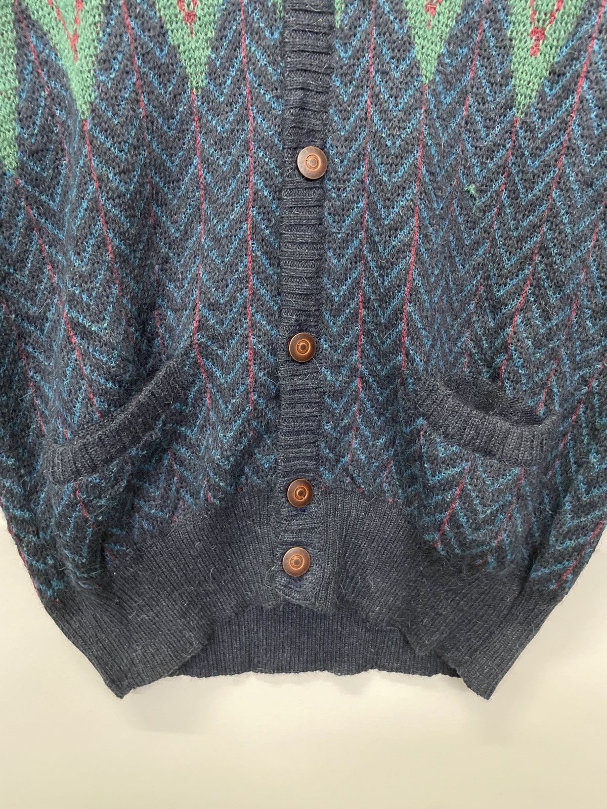 Homespun Knitwear Italian Designers Chagall Knitwear Cardigan Size US S / EU 44-46 / 1 - 5 Thumbnail