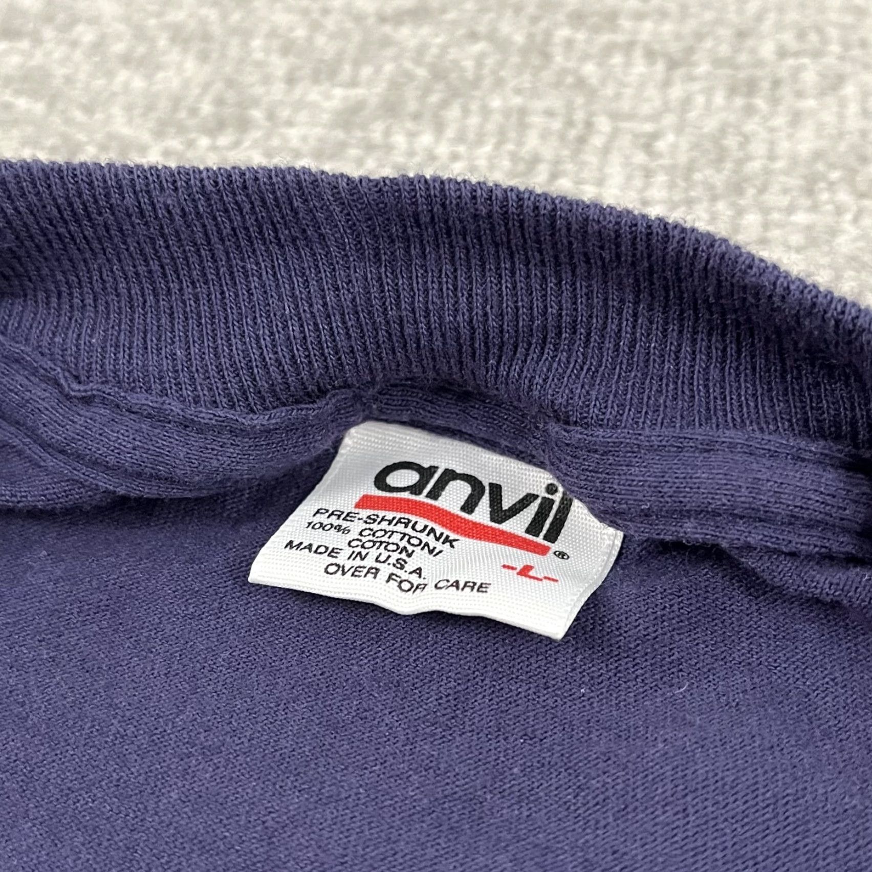 Anvil VINTAGE Maria McKee Music Band Shirt Men Large Blue 90s Graphic Tee Retro 1994 Size US L / EU 52-54 / 3 - 4 Thumbnail