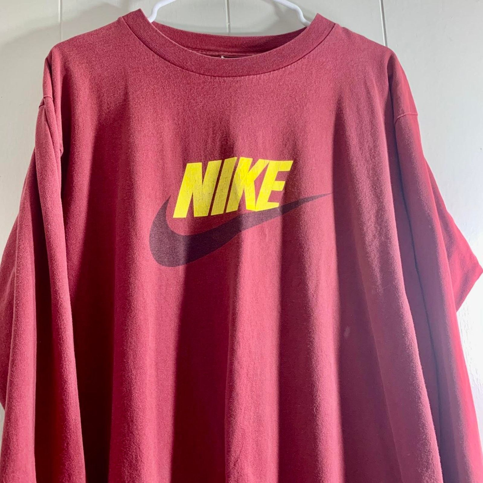 Nike vintage Y2K 2000s NIKE center swoosh long sleeve tee shirt M Size US M / EU 48-50 / 2 - 3 Thumbnail