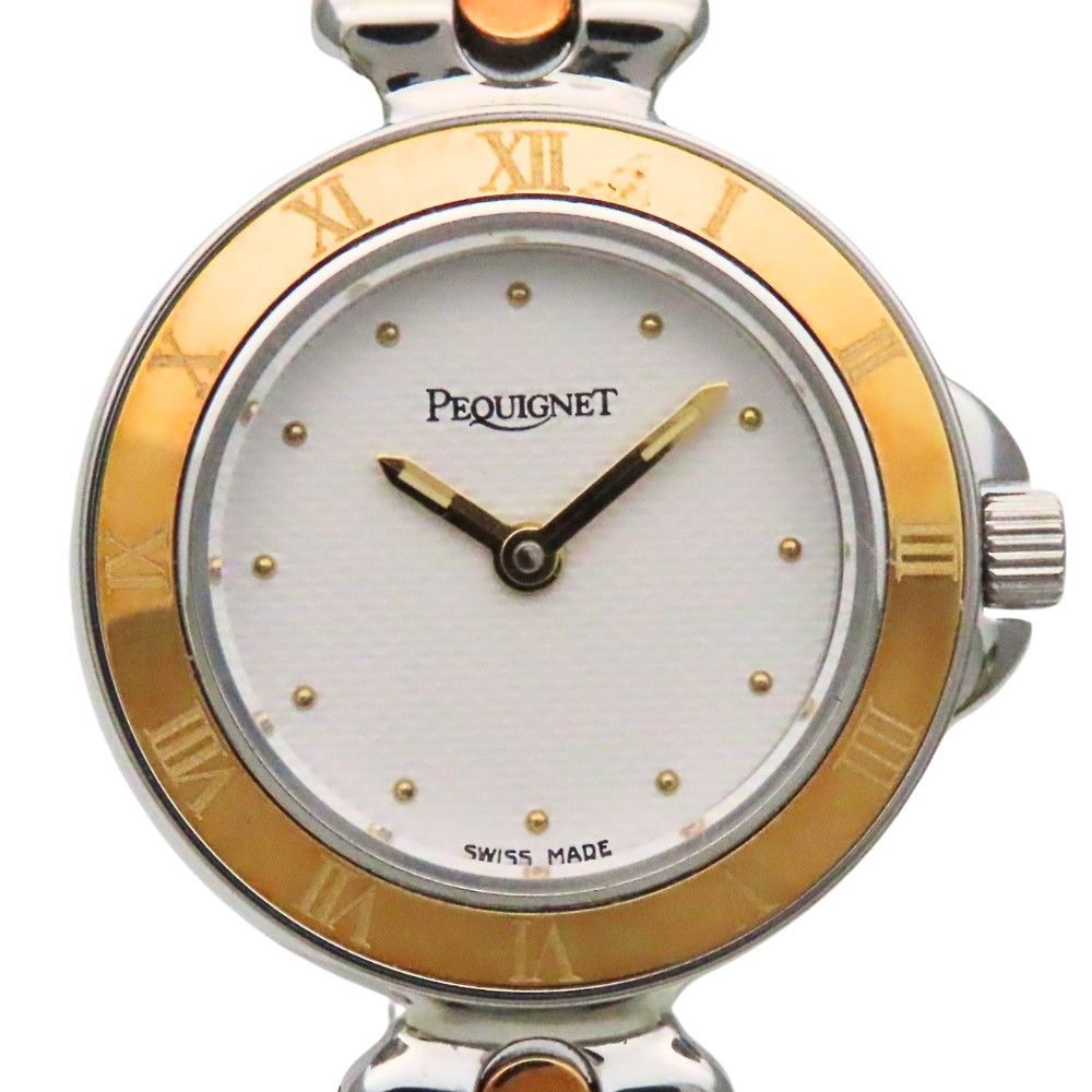 Other Other Pequignet Mauria Stainless Steel Watch Metal Quartz 3658 DUTY FREE for USA Size ONE SIZE - 1 Thumbnail