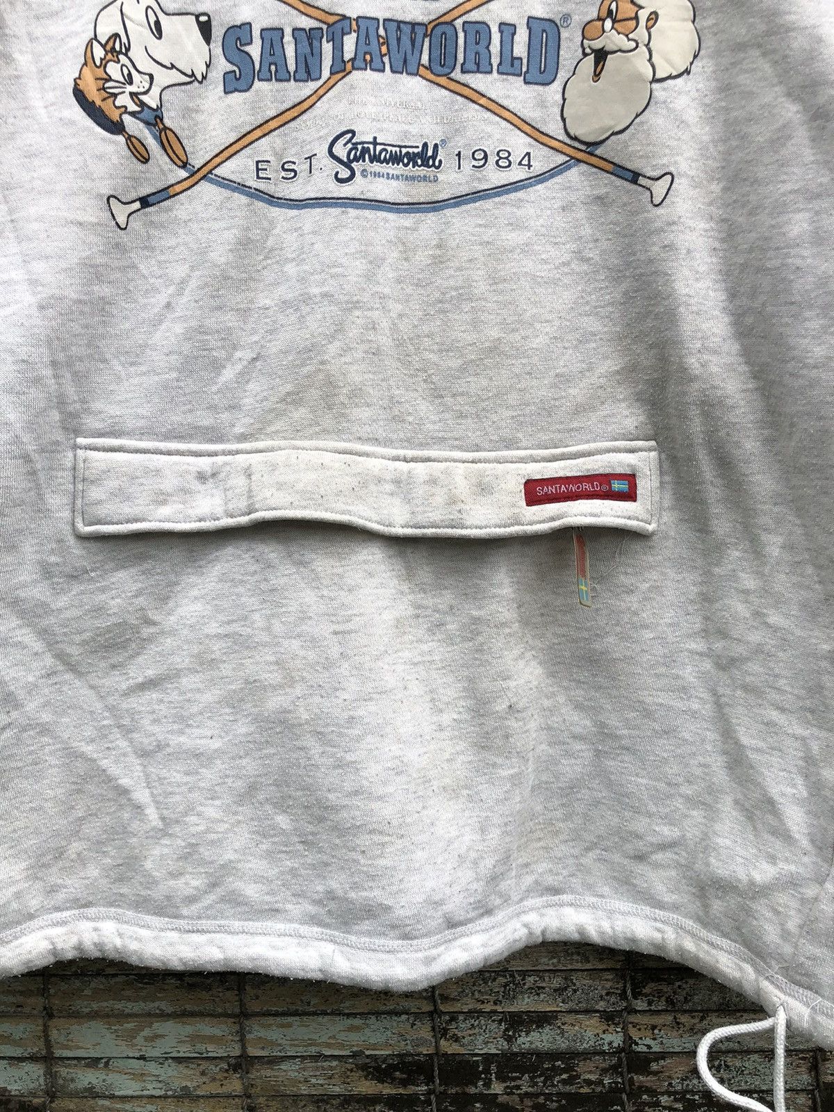 Vintage Vtg 80s Santaworld Swedish Outdoor Style Crewneck Sweatshirt Size US L / EU 52-54 / 3 - 10 Thumbnail
