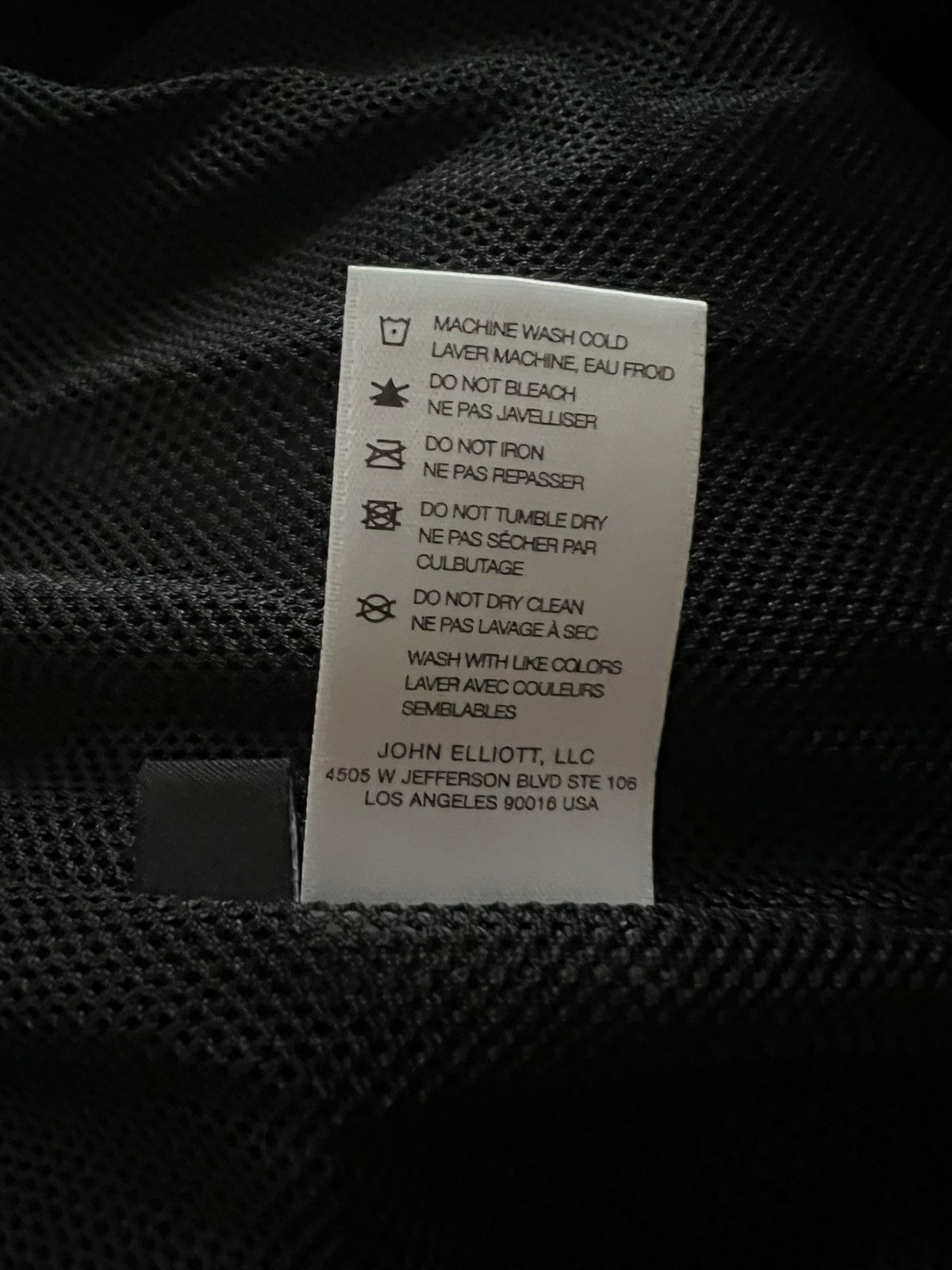 John Elliott John Elliott high shrunk nylon nylon full zip jacket Size US L / EU 52-54 / 3 - 7 Thumbnail