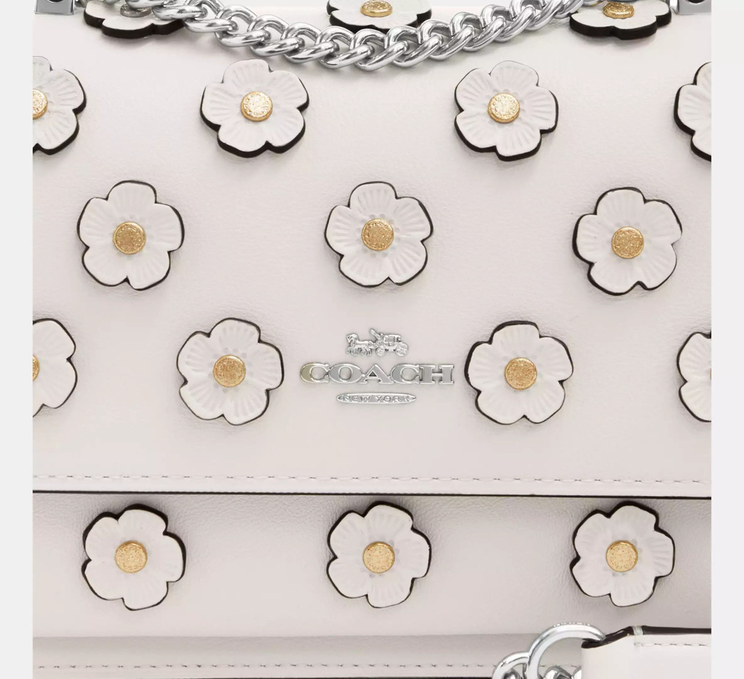 Coach Mini Klare Crossbody Bag With Floral Applique CAK00 Size ONE SIZE - 9 Thumbnail
