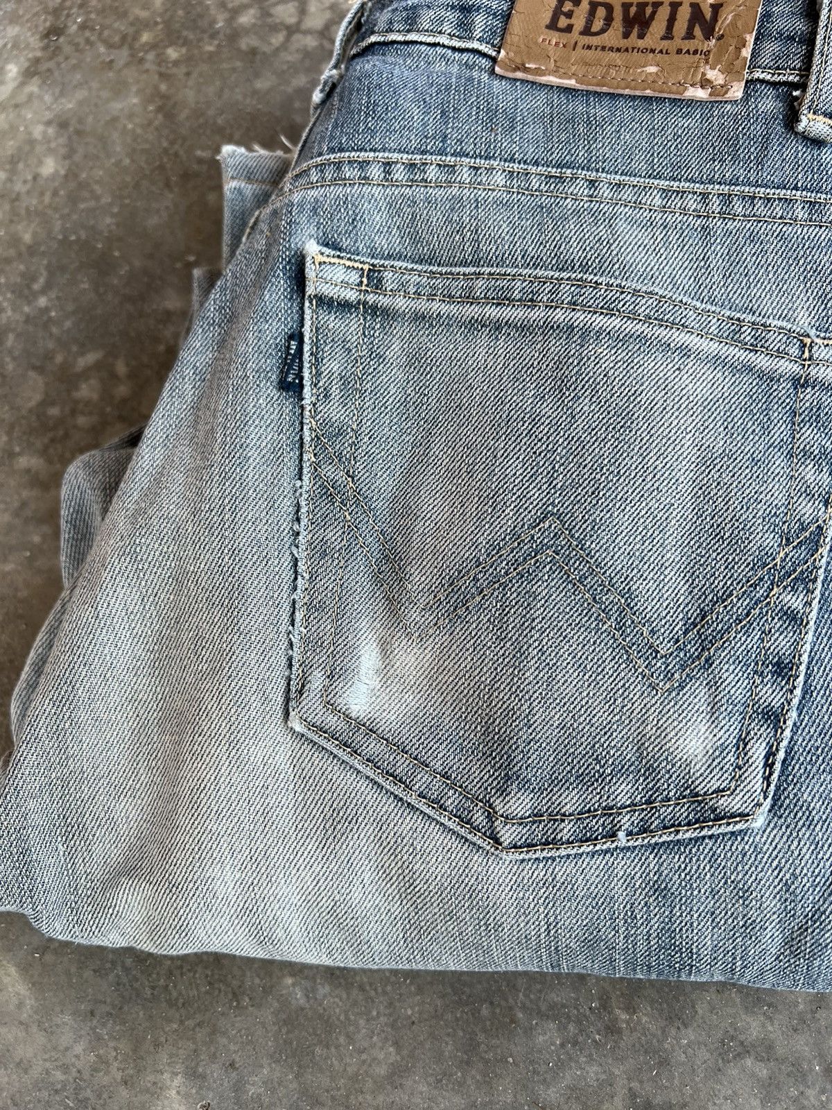 Edwin × If Six Was Nine × Japanese Brand 🌈Flare 90’s style Edwin Faded Washed Jean Size US 28 / EU 44 - 16 Thumbnail