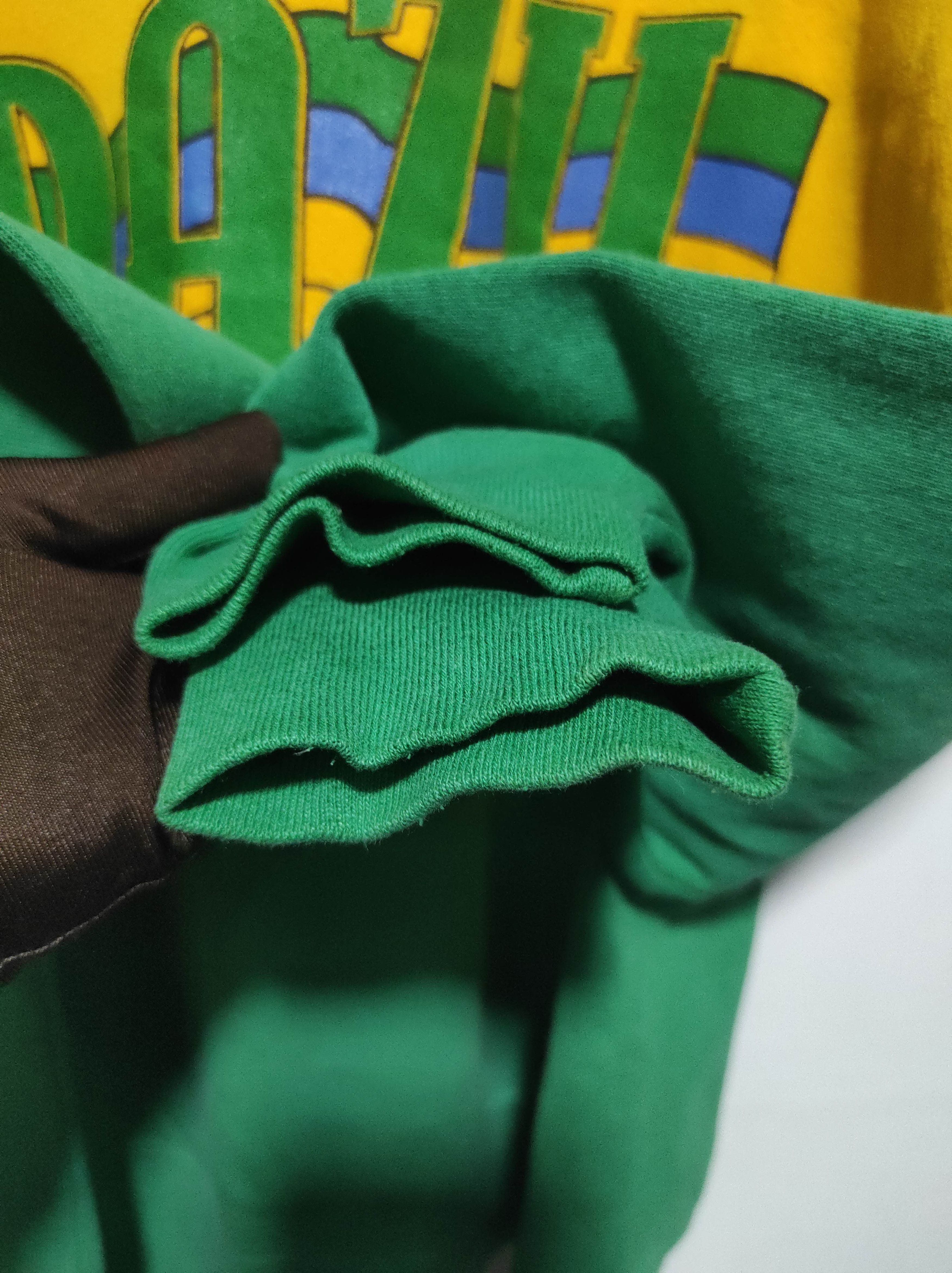 Nutmeg Vintage 90s Brazil Team World Cup USA 94 Sweatshirt | M Size US M / EU 48-50 / 2 - 13 Thumbnail