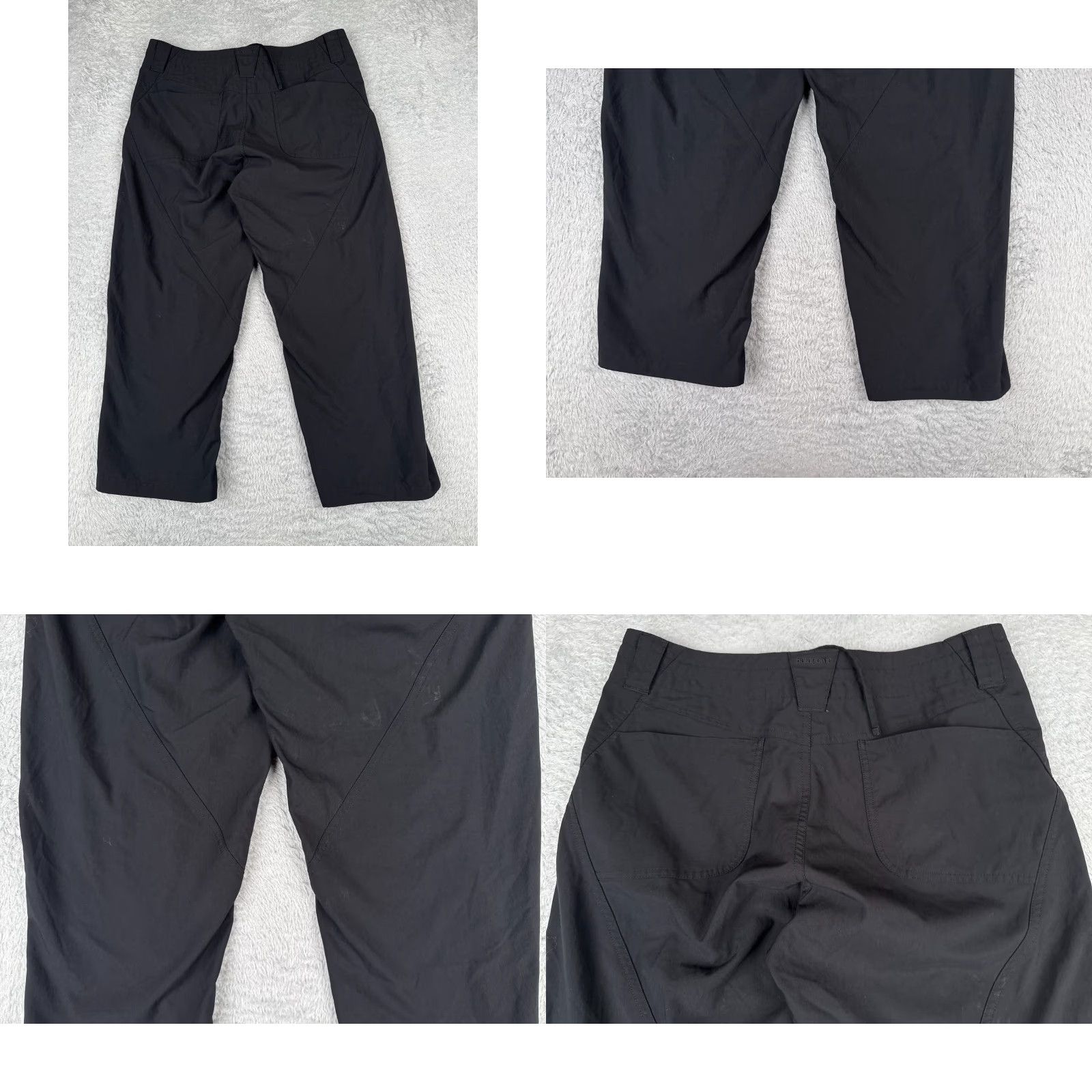 Patagonia Patagonia Pants Women 10 Black Inter-Continental Nylon 30x25 Straight Leg Pants Size 32" / US 10 / IT 46 - 9 Thumbnail