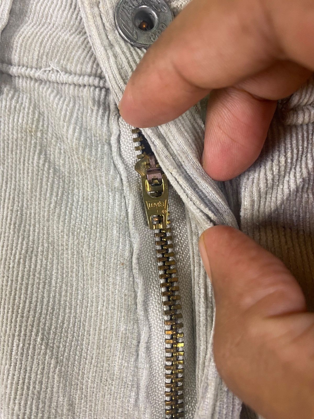 Levi's × Vintage Vintage Levis JW-573 Corduroy Ladies Jeans Size 30" / US 8 / IT 44 - 7 Thumbnail