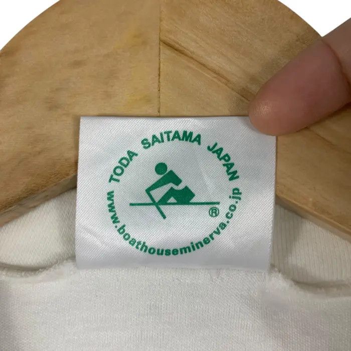 Vintage BOAT HOUSE MINERVA Toda Saitama Japan Tribal Tee Shirt Size L / US 10 / IT 46 - 6 Thumbnail