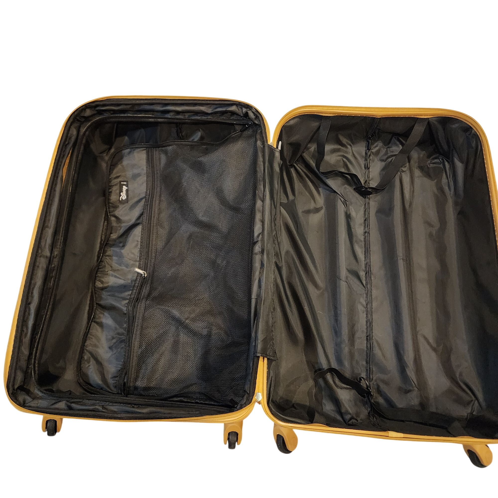 Disney Minnie Mouse Gold Suitcases 25" 4 Wheeled Spin 360 Textured Size ONE SIZE - 8 Thumbnail