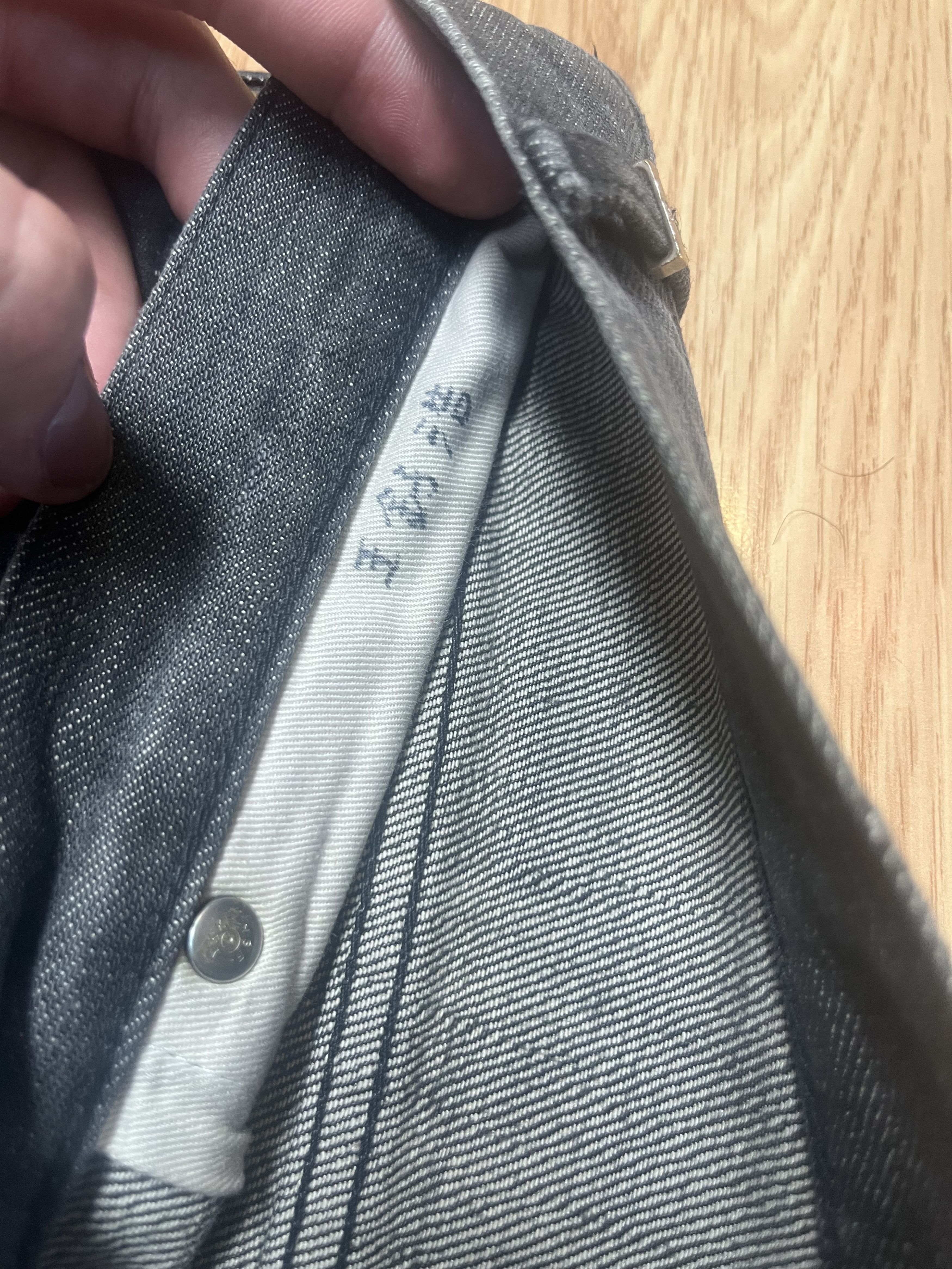 Dior Dior homme AW04 hedi slimane clawmarks Size US 29 - 3 Thumbnail