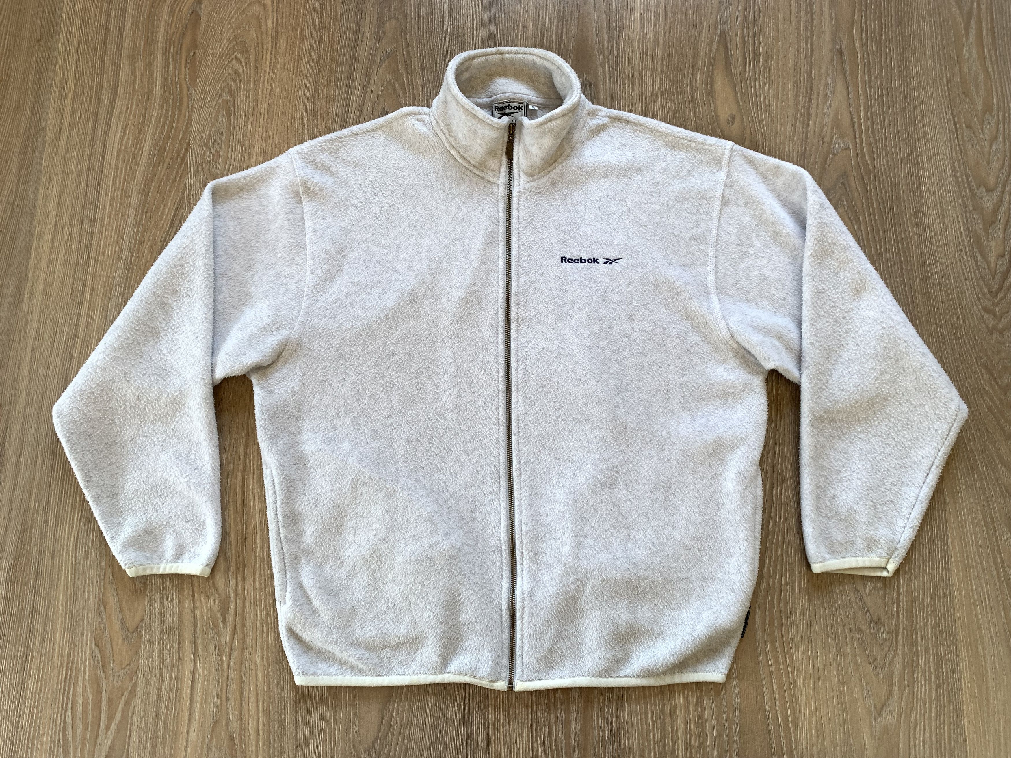 Reebok × Vintage Reebok Vintage Essentials Full Zip Fleece Sweatshirt Size US S / EU 44-46 / 1 - 2 Thumbnail