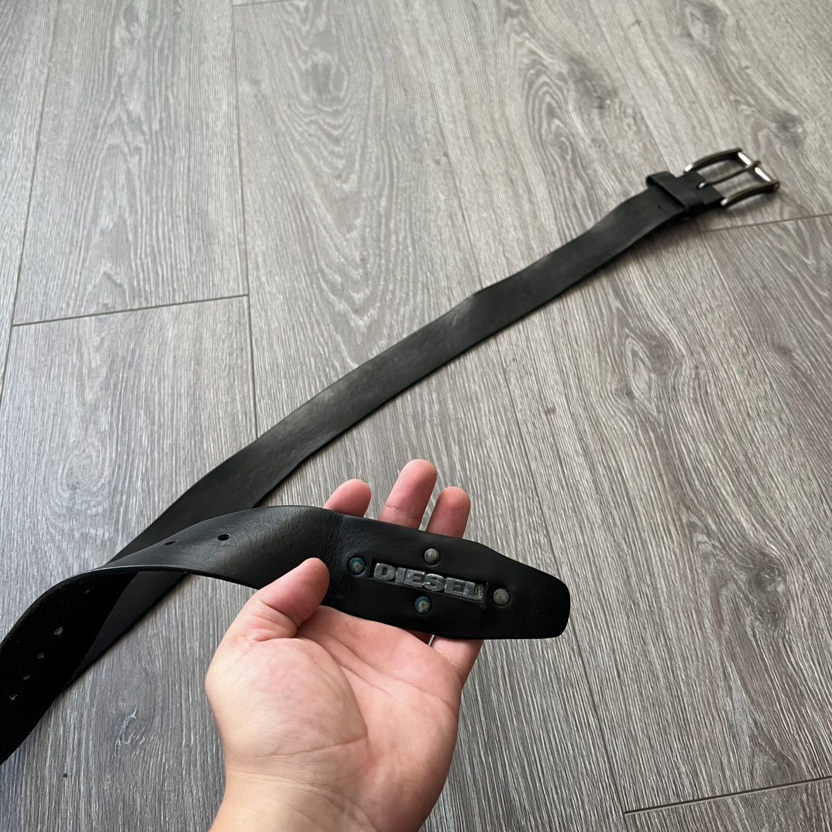 Diesel Vintage Diesel Leather Belt Size ONE SIZE - 8 Thumbnail