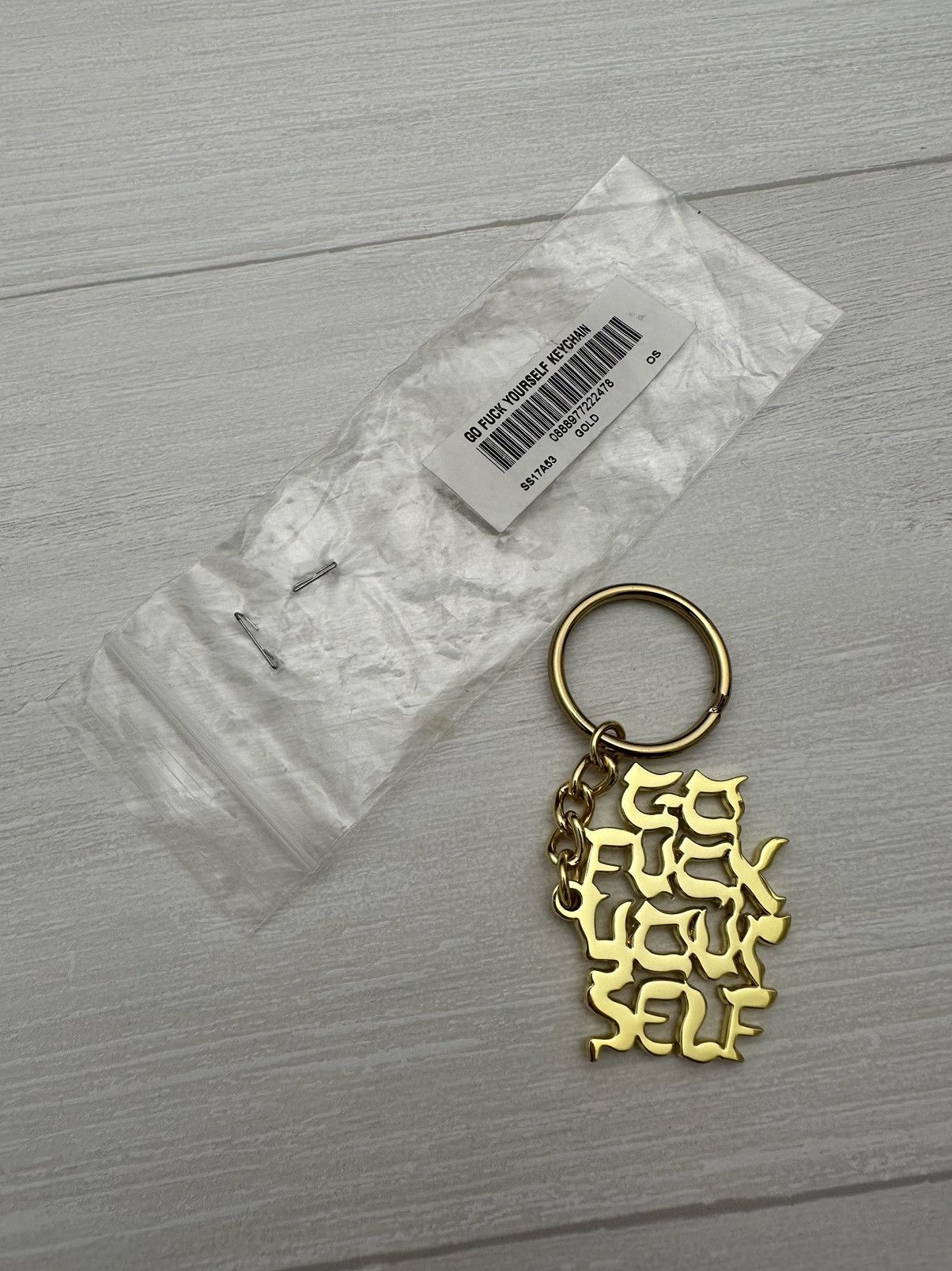 Supreme Fuck Keychain | Grailed