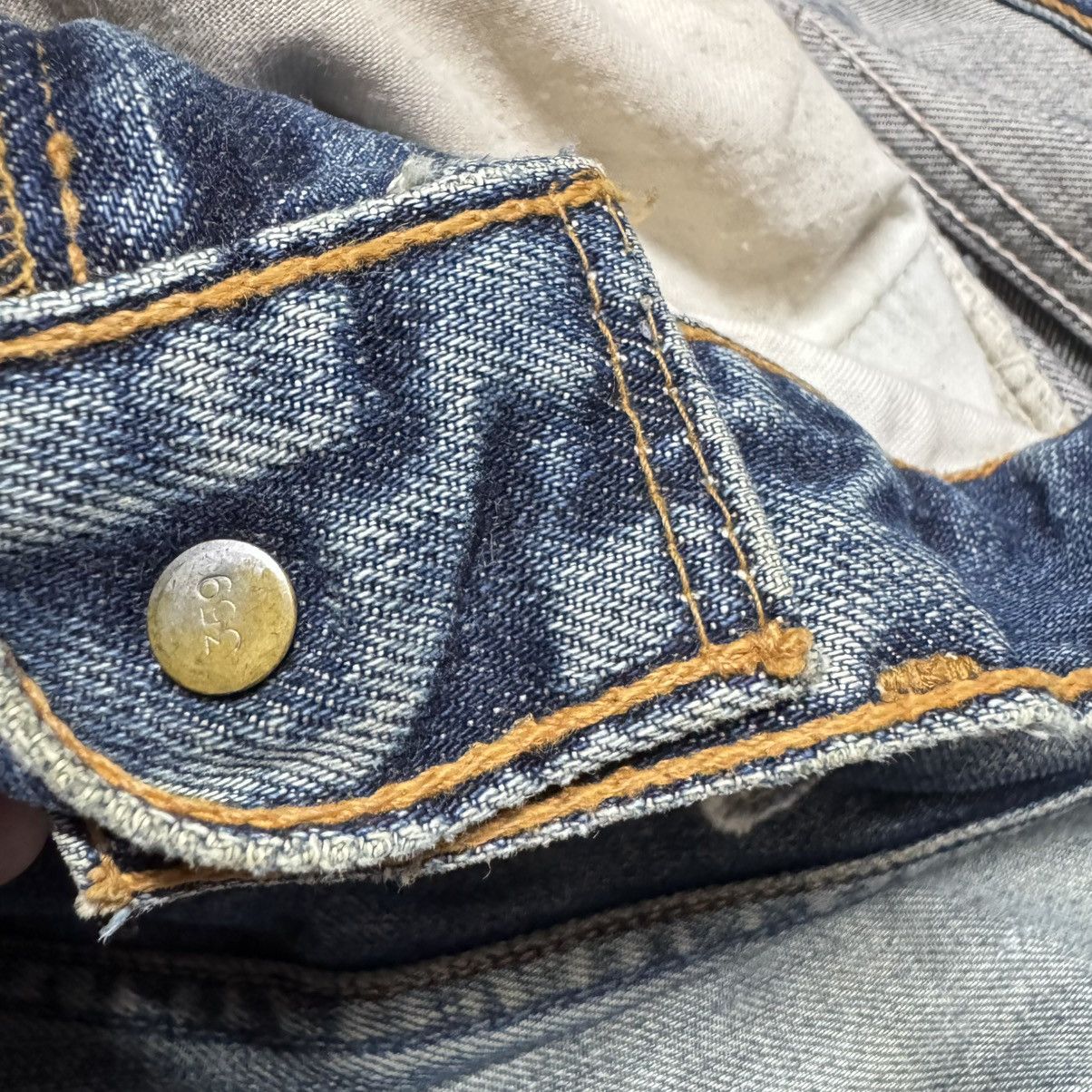 Levi's Vintage Levis 517 Flare Jeans Hedi Slimane Size US 30 / EU 46 - 19 Thumbnail
