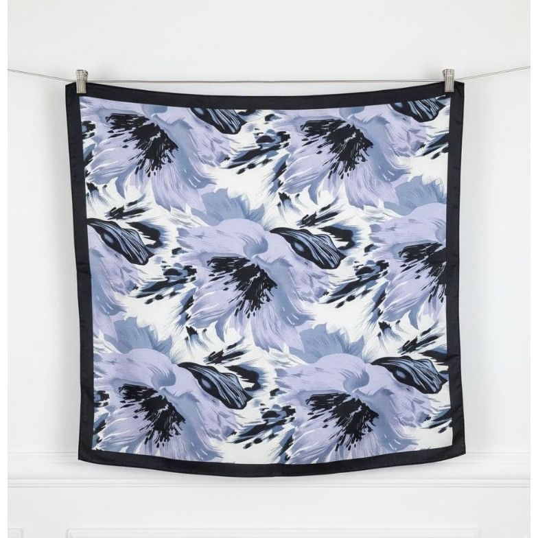 Other ⭐Luxury Elegant Bandana Square Silky Scarf Floral Red White Size ONE SIZE - 4 Thumbnail