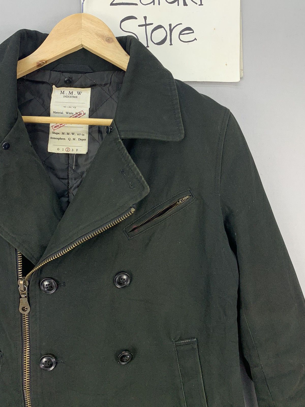 Seditionaries Vintage Double Breasted Punk Style Zipper Jacket Size US M / EU 48-50 / 2 - 8 Thumbnail