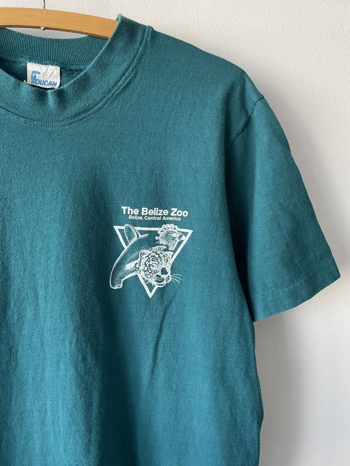 Vintage Vintage 90s Belize Zoo Animals tee Size US L / EU 52-54 / 3 - 2 Thumbnail