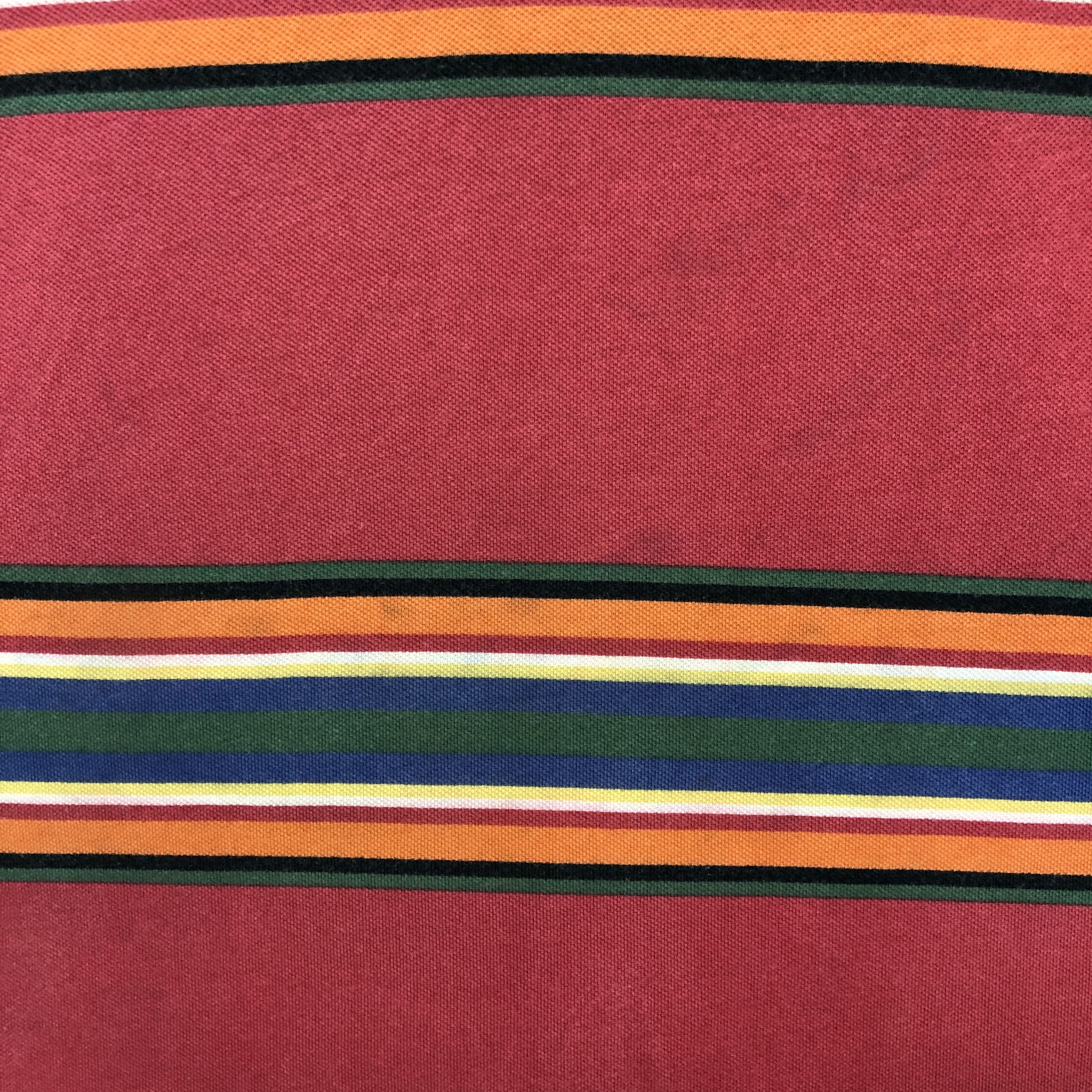 Polo Ralph Lauren 90s Vintage POLO RALPH LAUREN Stripe T Shirt #1518/AZ Size US L / EU 52-54 / 3 - 12 Thumbnail