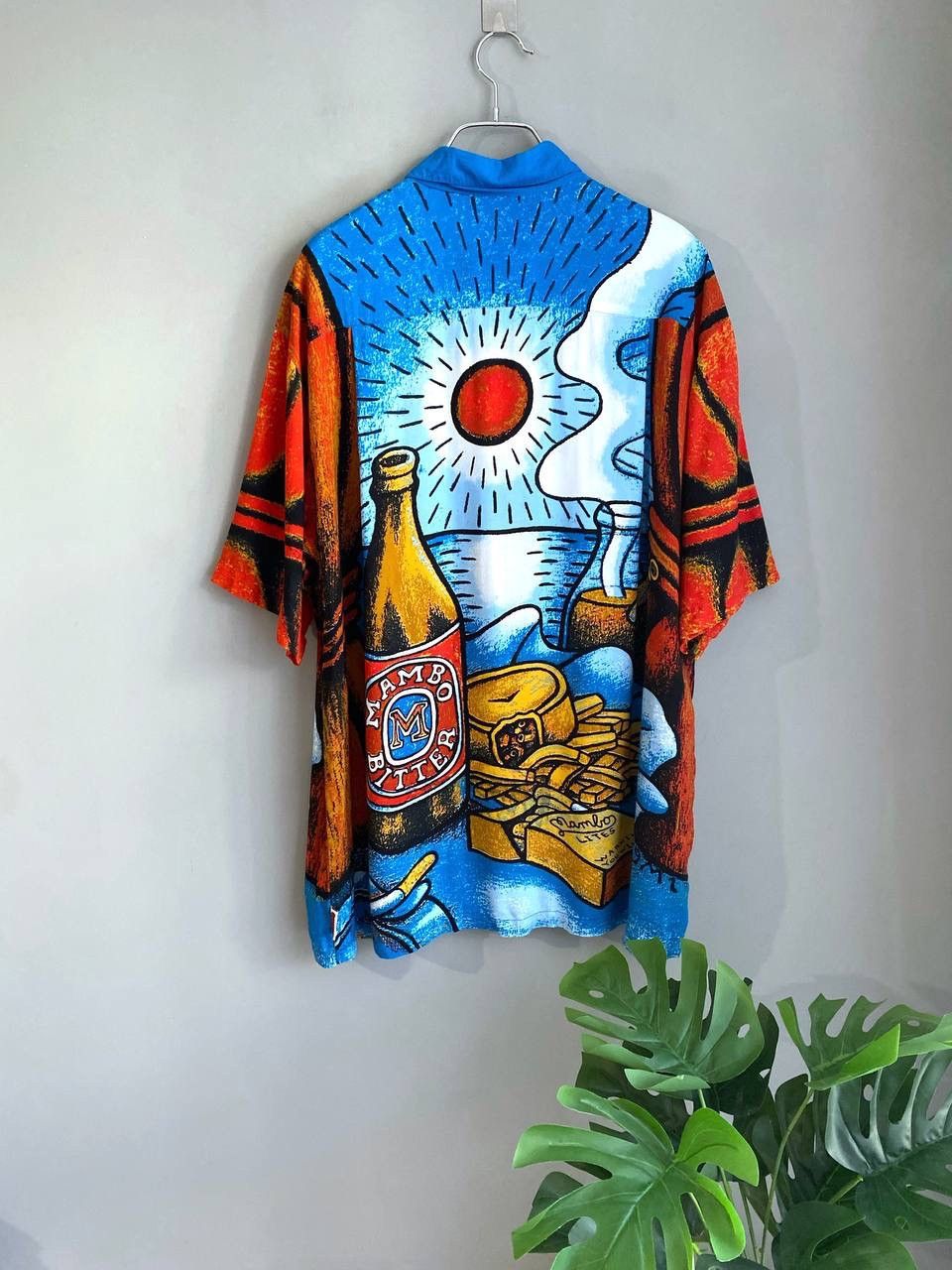 Mambo Vintage Mambo Loud Shirt 90s Reg Mombasa Mambo Bitter, L-XL Size US L / EU 52-54 / 3 - 11 Thumbnail