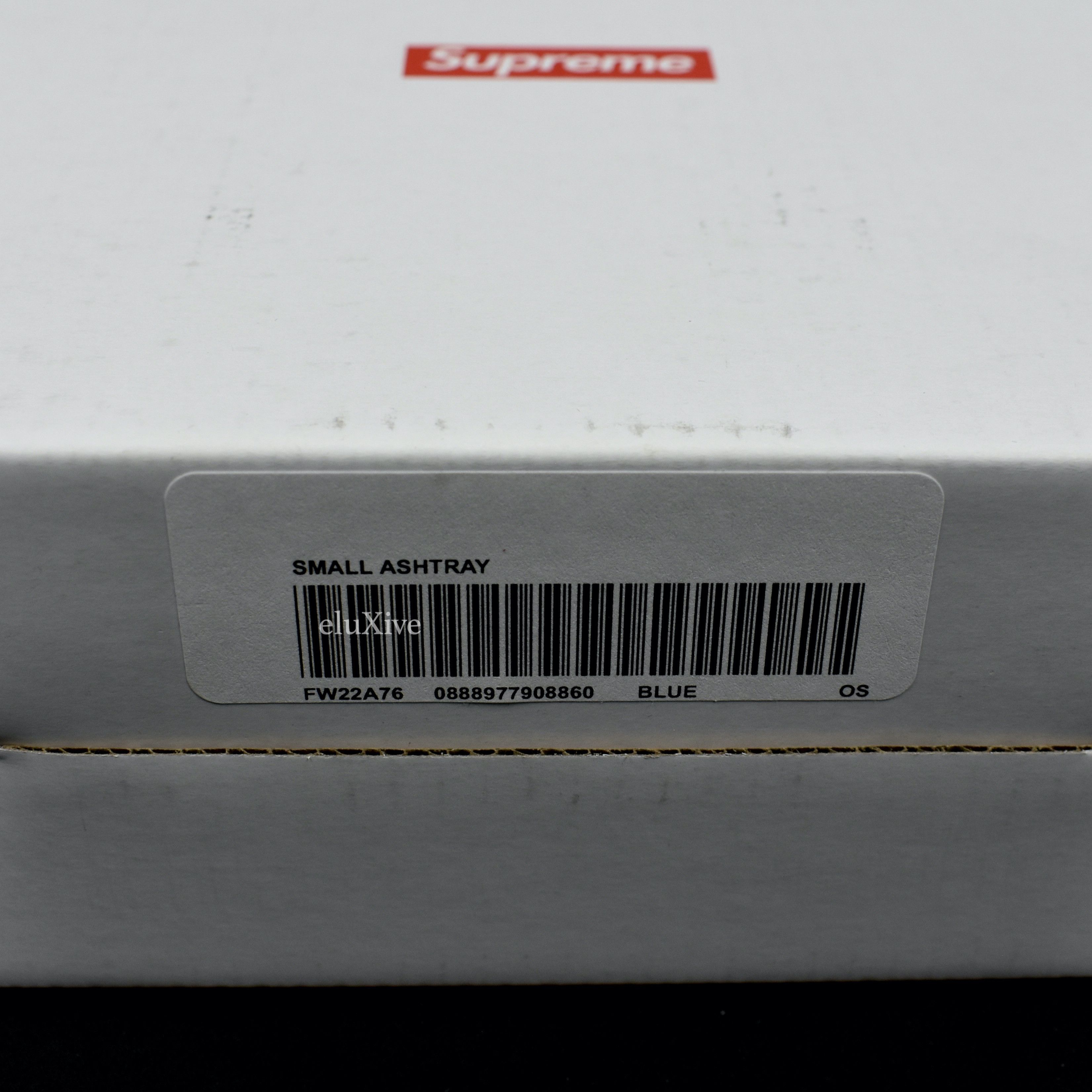 Supreme Supreme Box Logo Ceramic Ashtray Blue DS Size ONE SIZE - 9 Thumbnail