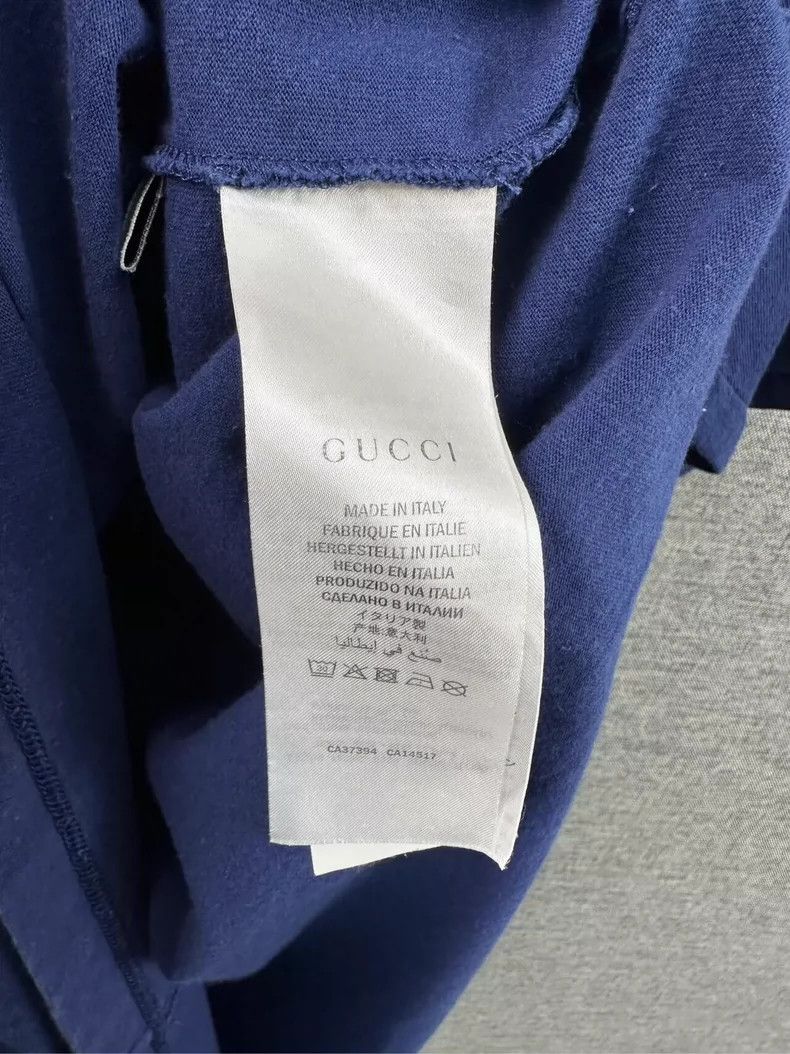 Gucci Gucci Interlocking ring blue short sleeves 2503-Nextarrow Size US S / EU 44-46 / 1 - 4 Thumbnail