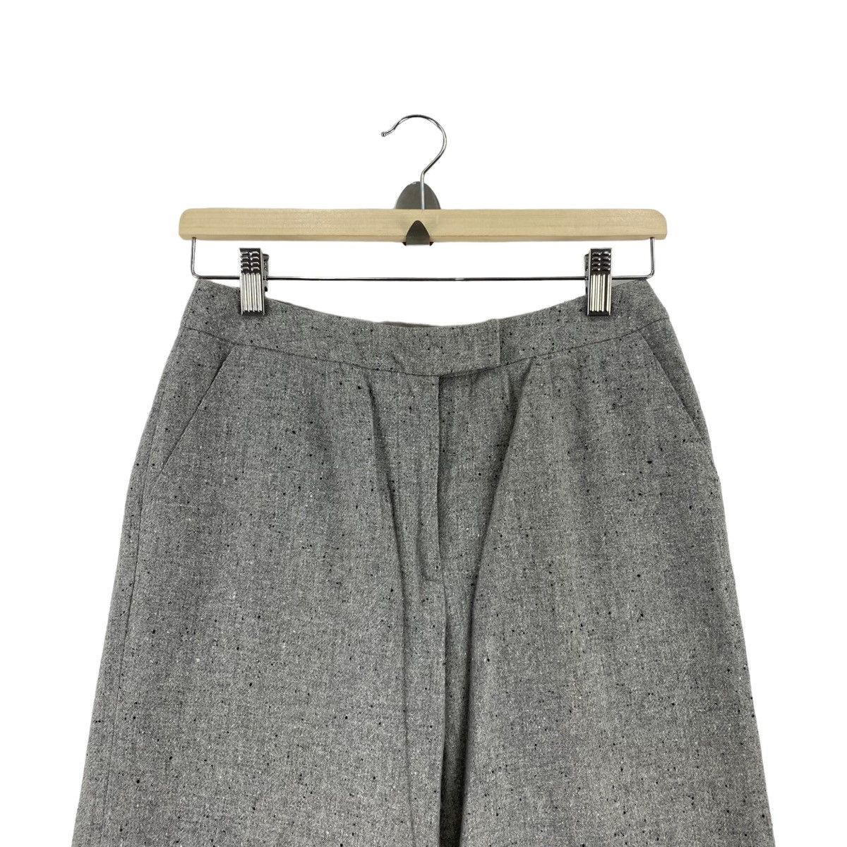 Mosaique MOSAIQUE Straight Cut Grey Casual Trousers Pant Size 27" / US 4 / IT 40 - 2 Thumbnail