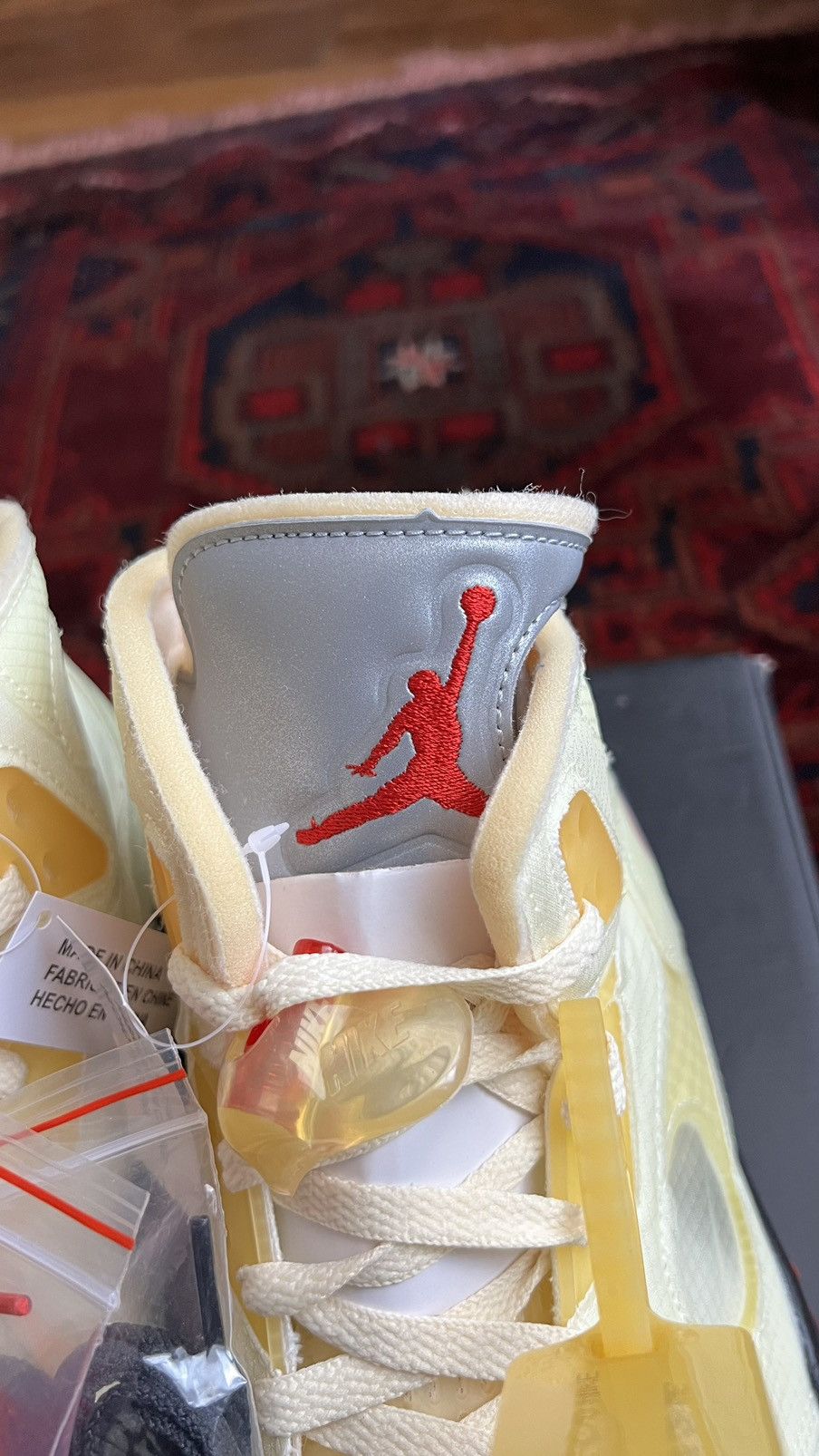 Jordan Brand × Nike × Off-White Air Jordan 5 Off white Size US 12 / EU 45 - 9 Thumbnail