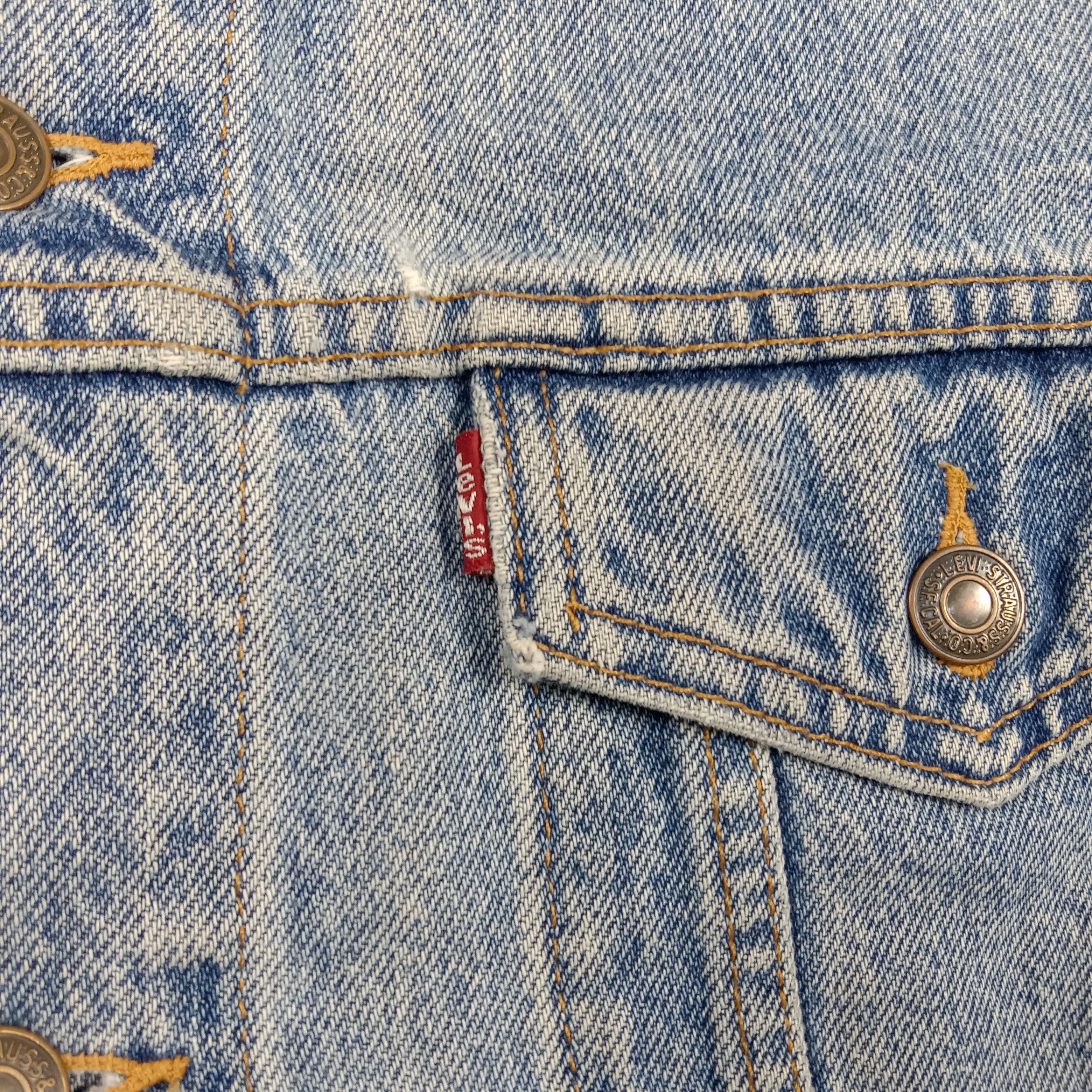 Levi's Levi's X Jamiroquai Rock Custom Denim Jacket C281N5 Size US L / EU 52-54 / 3 - 5 Thumbnail