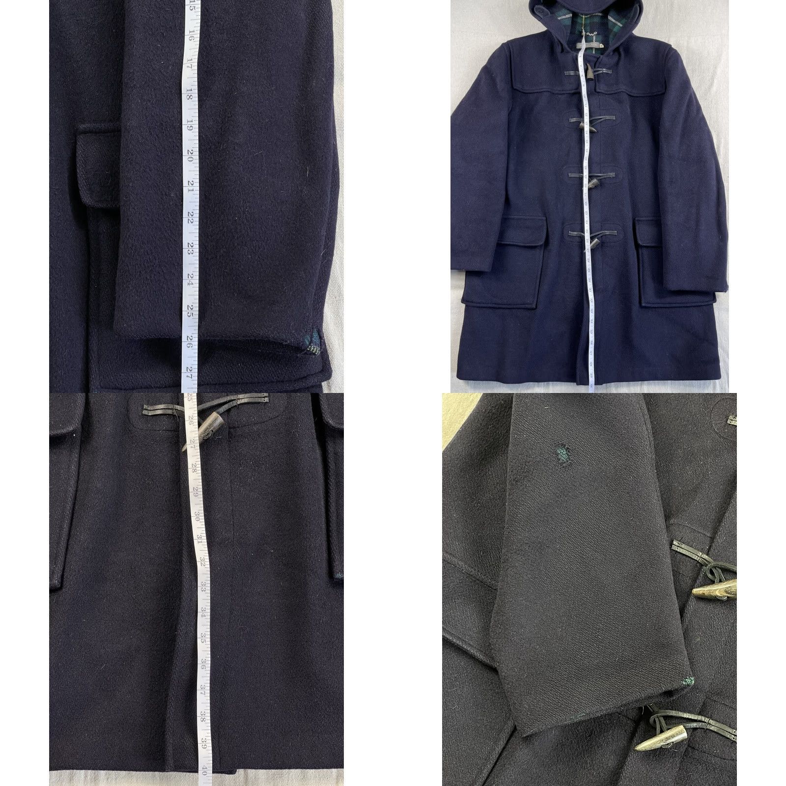 Brooks Brothers VINTAGE Brooks Brothers Wool Coat Loden Overcoat 80s Heavyweight Mens Blue Size 46 Size US S / EU 44-46 / 1 - 8 Thumbnail