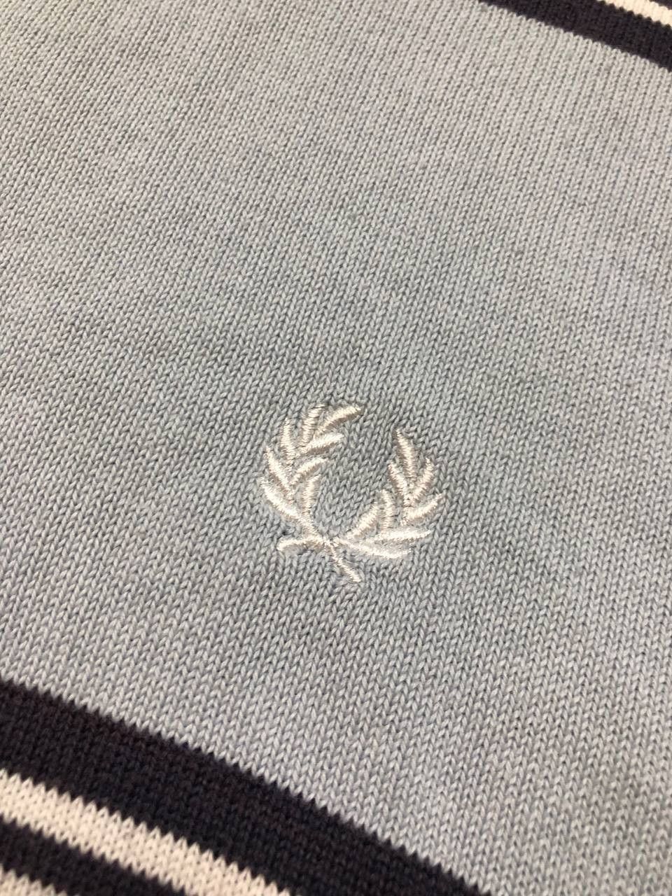 Fred Perry Vintage Fred Perry logo striped Sweaters size XL Size US XL / EU 56 / 4 - 5 Thumbnail