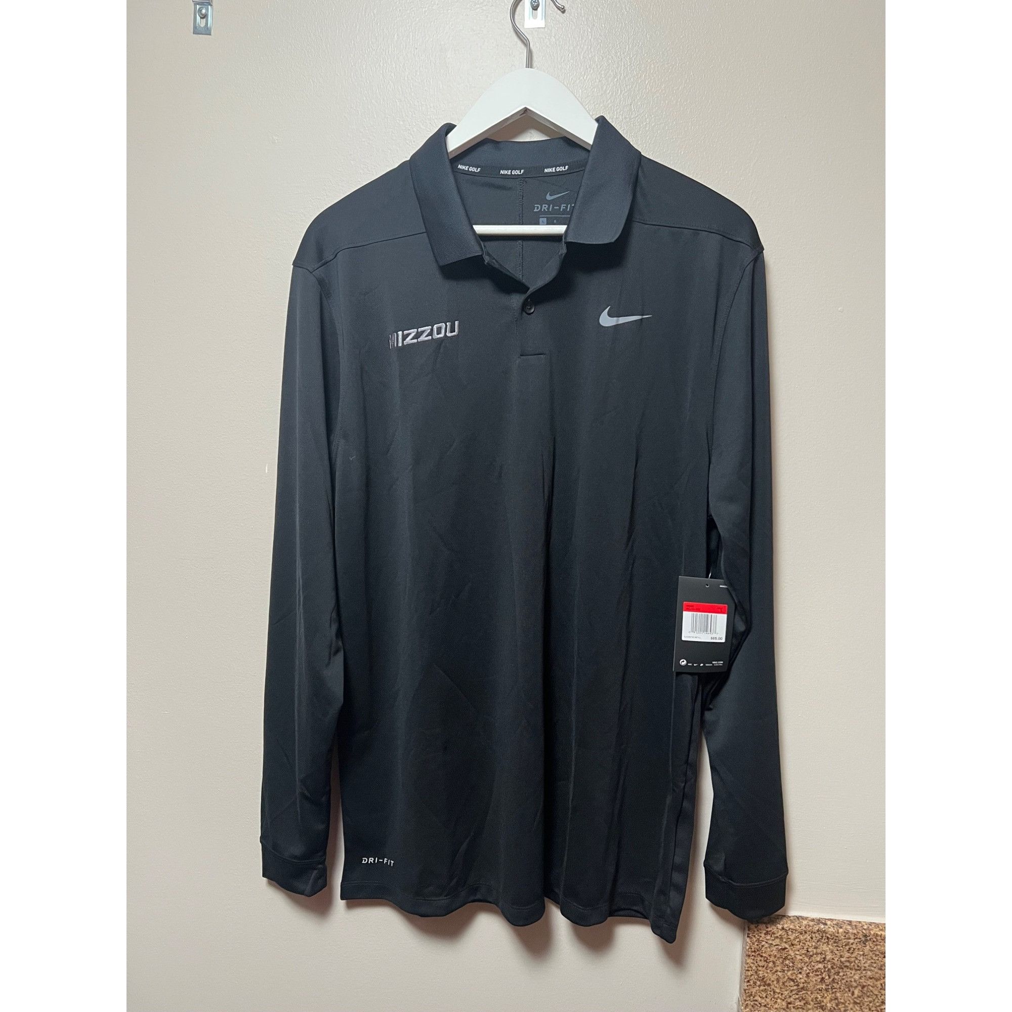 Nike Nike Team Issue Missouri Tigers Polo NWT - Size L Size US L / EU 52-54 / 3 - 1 Thumbnail