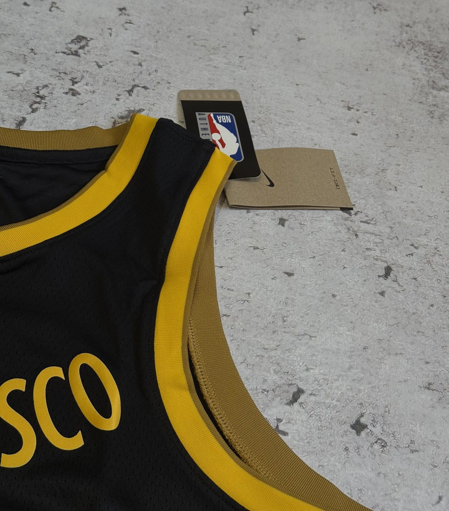Nike Golden State Warriors Curry Nike City Edition Jersey size XL Size US XL / EU 56 / 4 - 6 Thumbnail