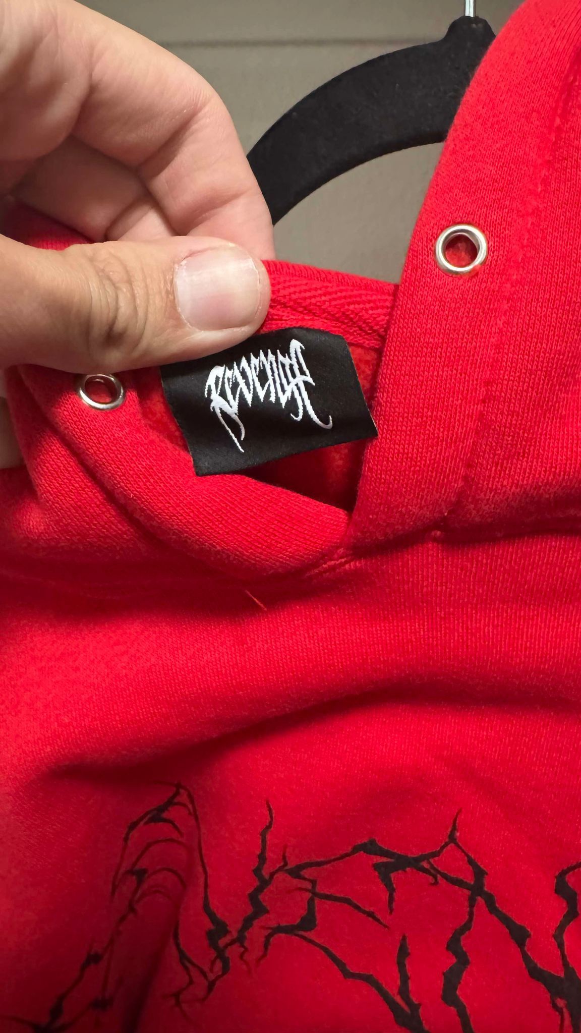 Revenge Revenge Ski Mask Burn The Hoods Hoodie Red Size US XXL / EU 58 / 5 - 3 Thumbnail