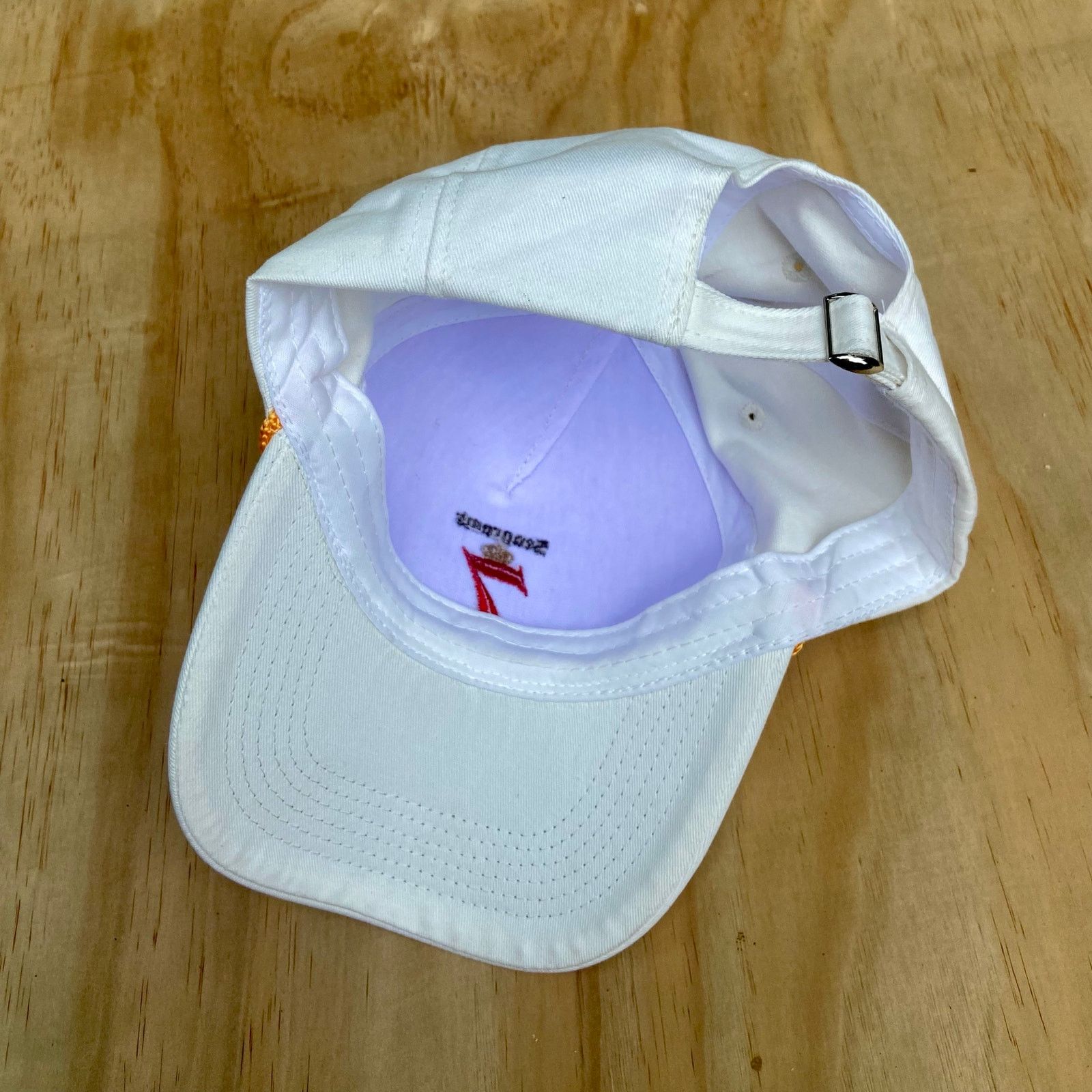 Seven 7 SEAGRAM 7 Whisky White Adjustable Strapback Hat Cap Rope Size ONE SIZE - 3 Thumbnail