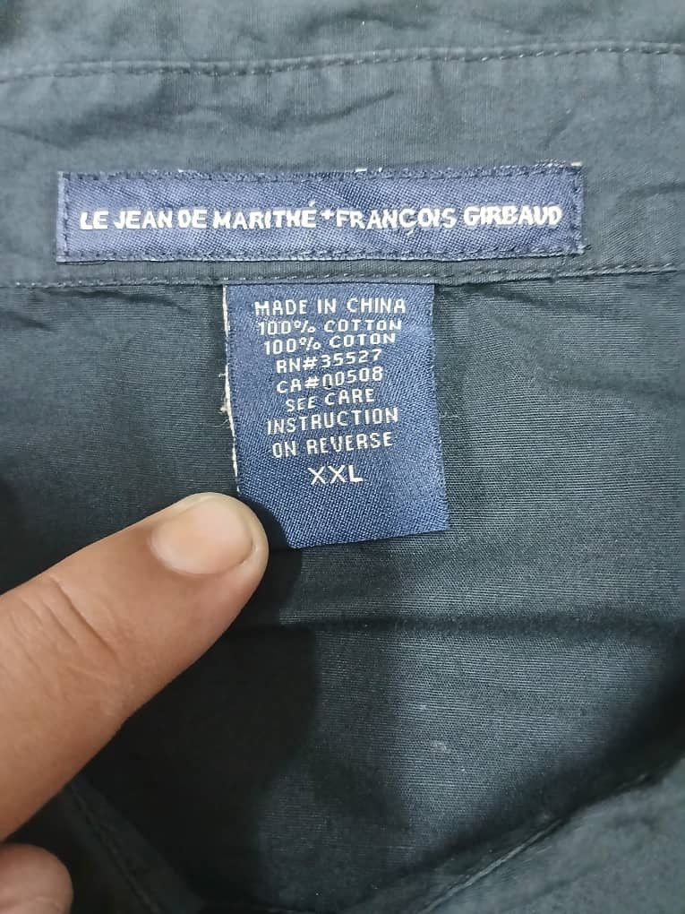 Designer × Marithe + Francois Girbaud Marithe francois girbaud shirts Size US XXL / EU 58 / 5 - 12 Thumbnail