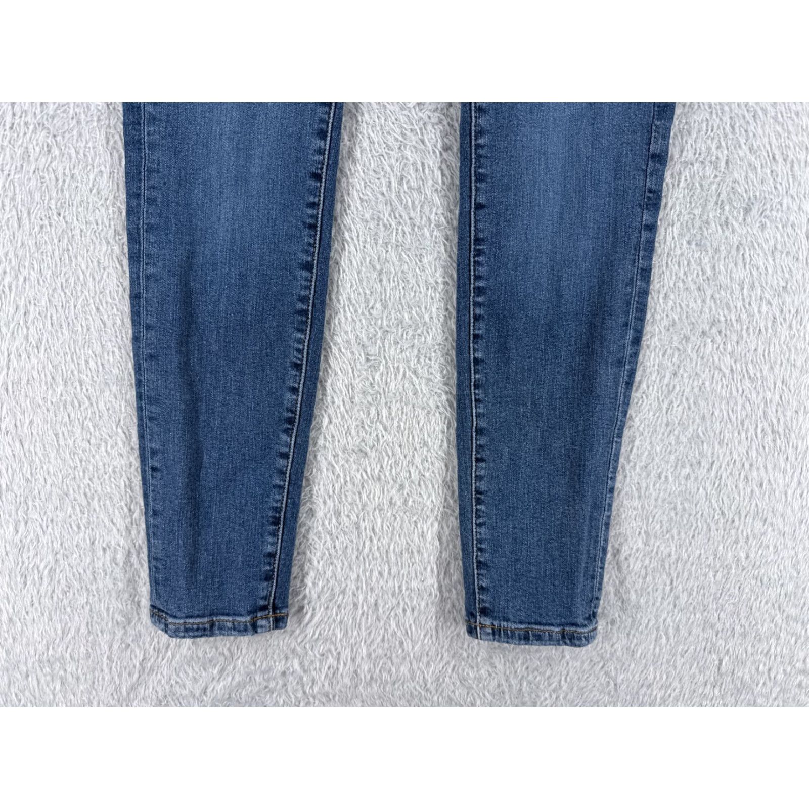 Tommy Hilfiger Tommy Hilfiger Jeans Women Blue Denim Raleigh Skinny Low Rise 27x26 5-Pocket Distressed Stretch Regular Size 26" / US 2 / IT 38 - 2 Thumbnail